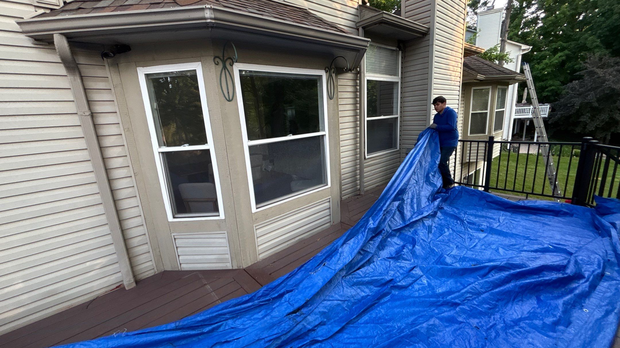 Roof Replacement using CertainTeed Landmark Max Def Shenandoah by 180 Contractors