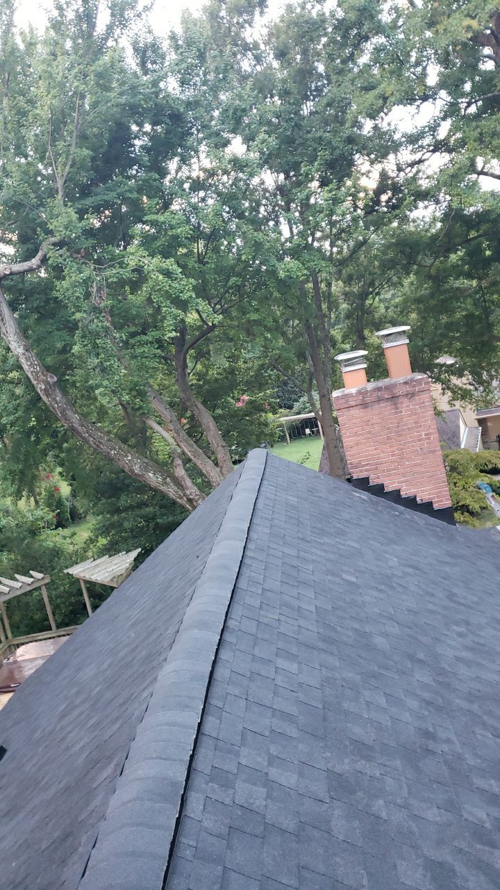 Alexandria Roof Project - CertainTeed Landmark Pro Max Def Charcoal Black Shingles by RM Banning, Inc.