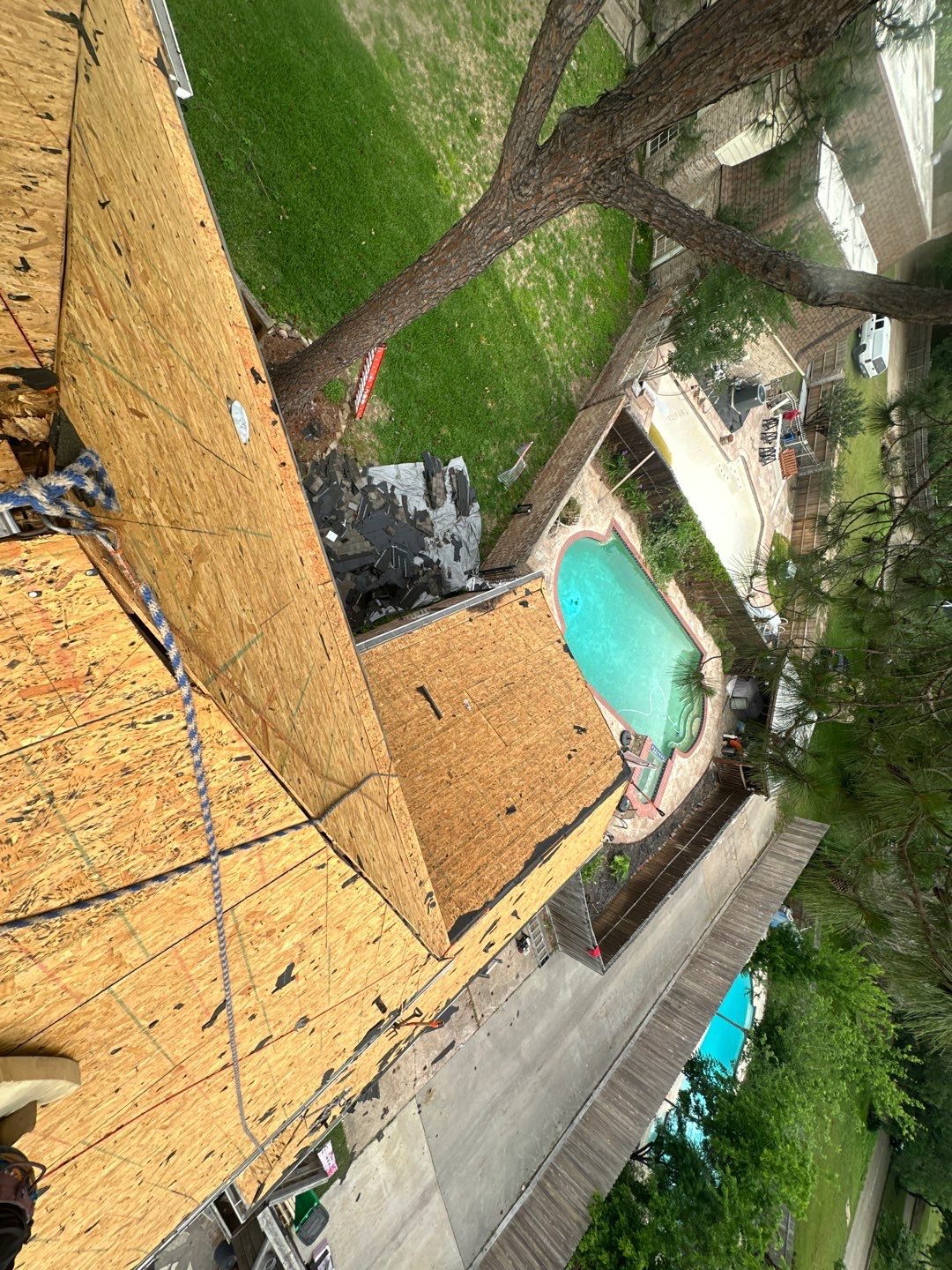 Residential Roofing Installation using Owen's Corning Duration (Lifetime) Shingles by Roof Repair Company