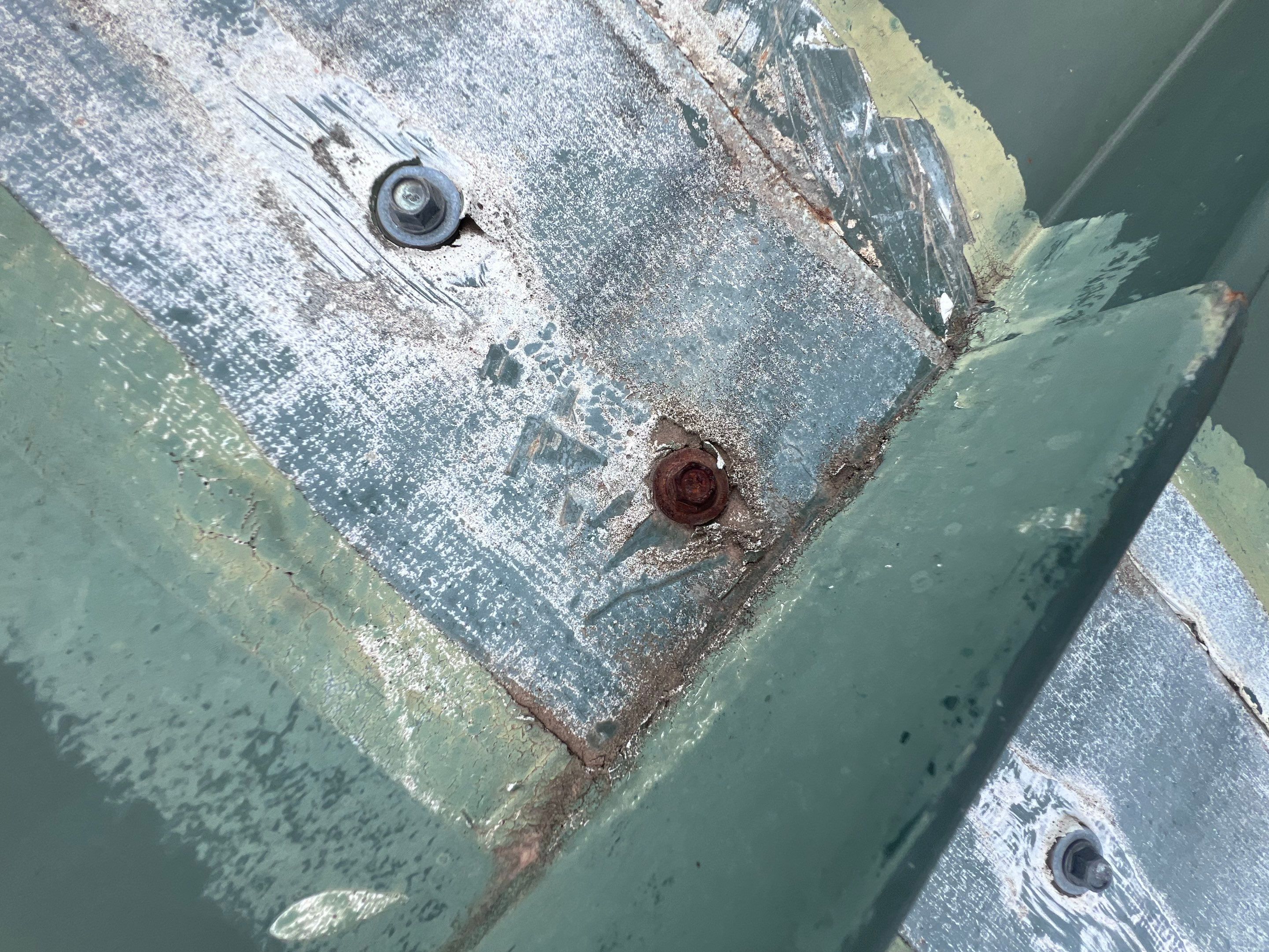 Hail Damage using Metal by Roof Repair Company