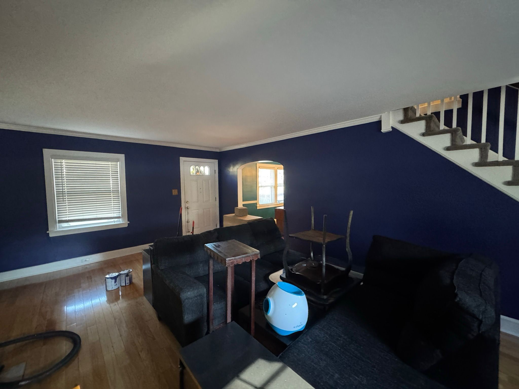 Dark Colorful Interior Painting Project by Davis Painting Llc