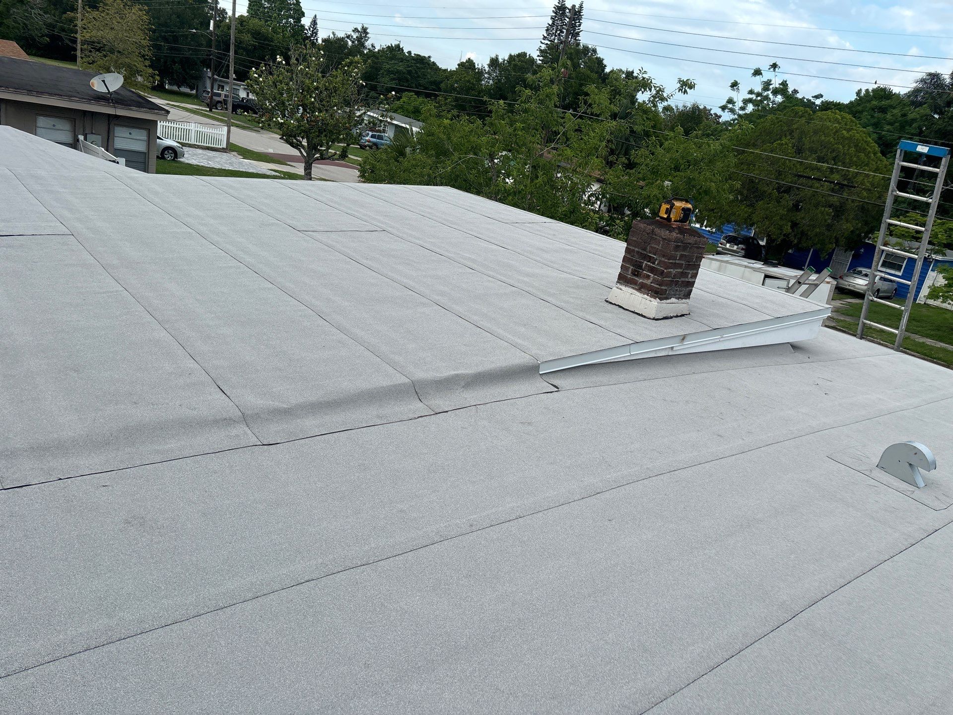 Flat Reroof Replacement Orlando FL by Pinnacle Roofing Group