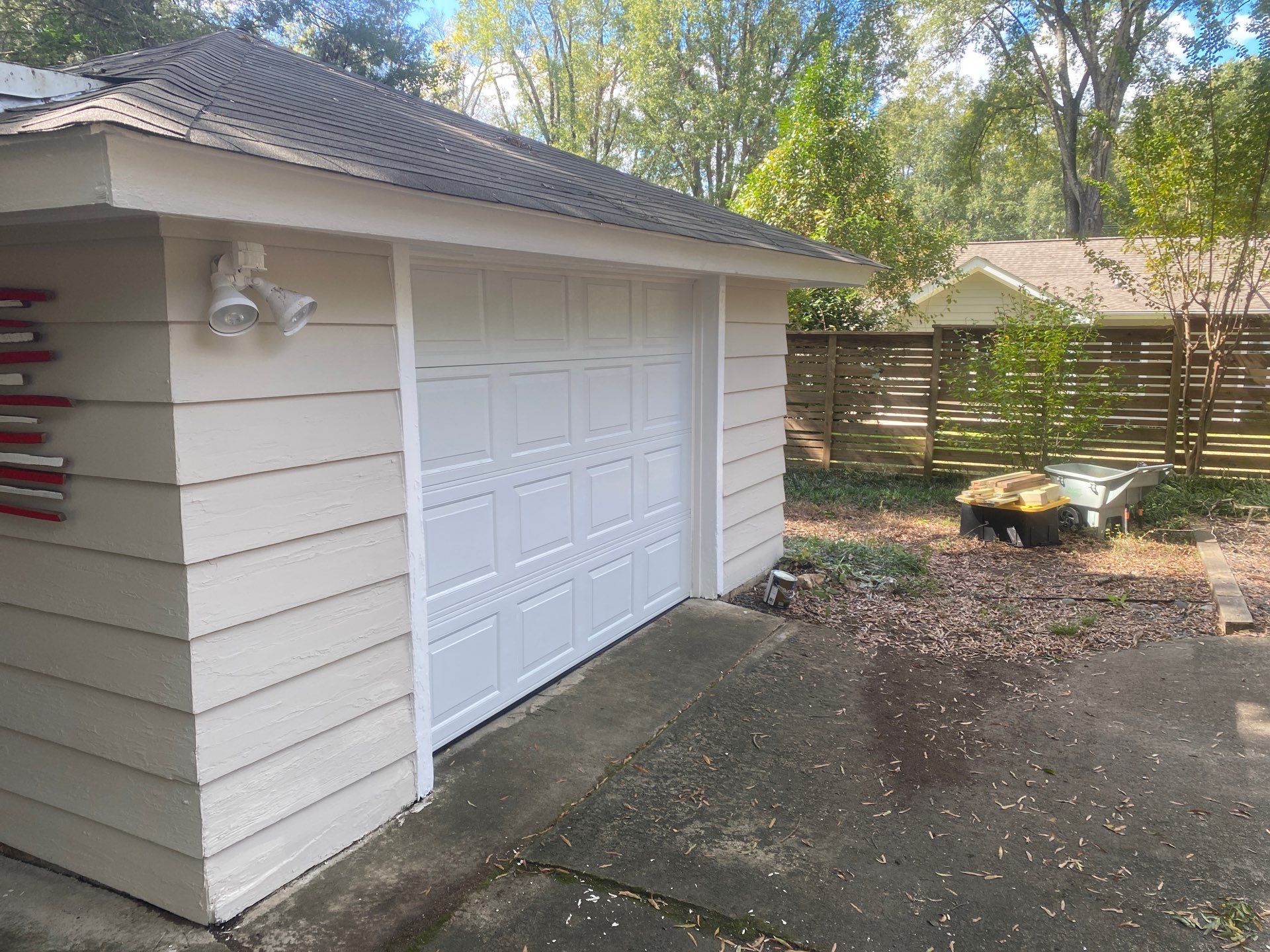 Fence Repair and Exterior Painting by Billy Weatherspoon Contractor
