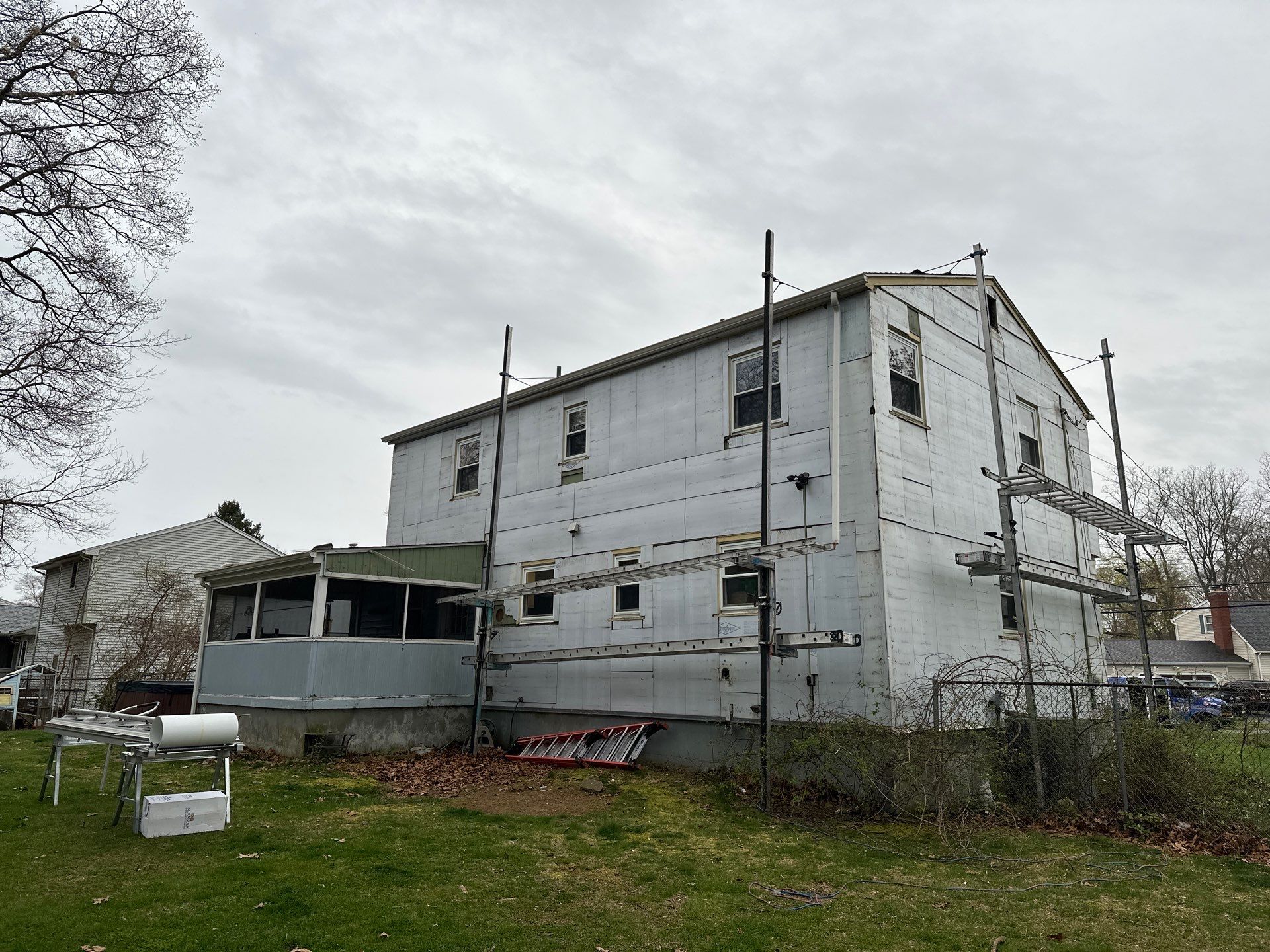 Siding Installation using Royal Building Products Carbon by A Plus Exterior