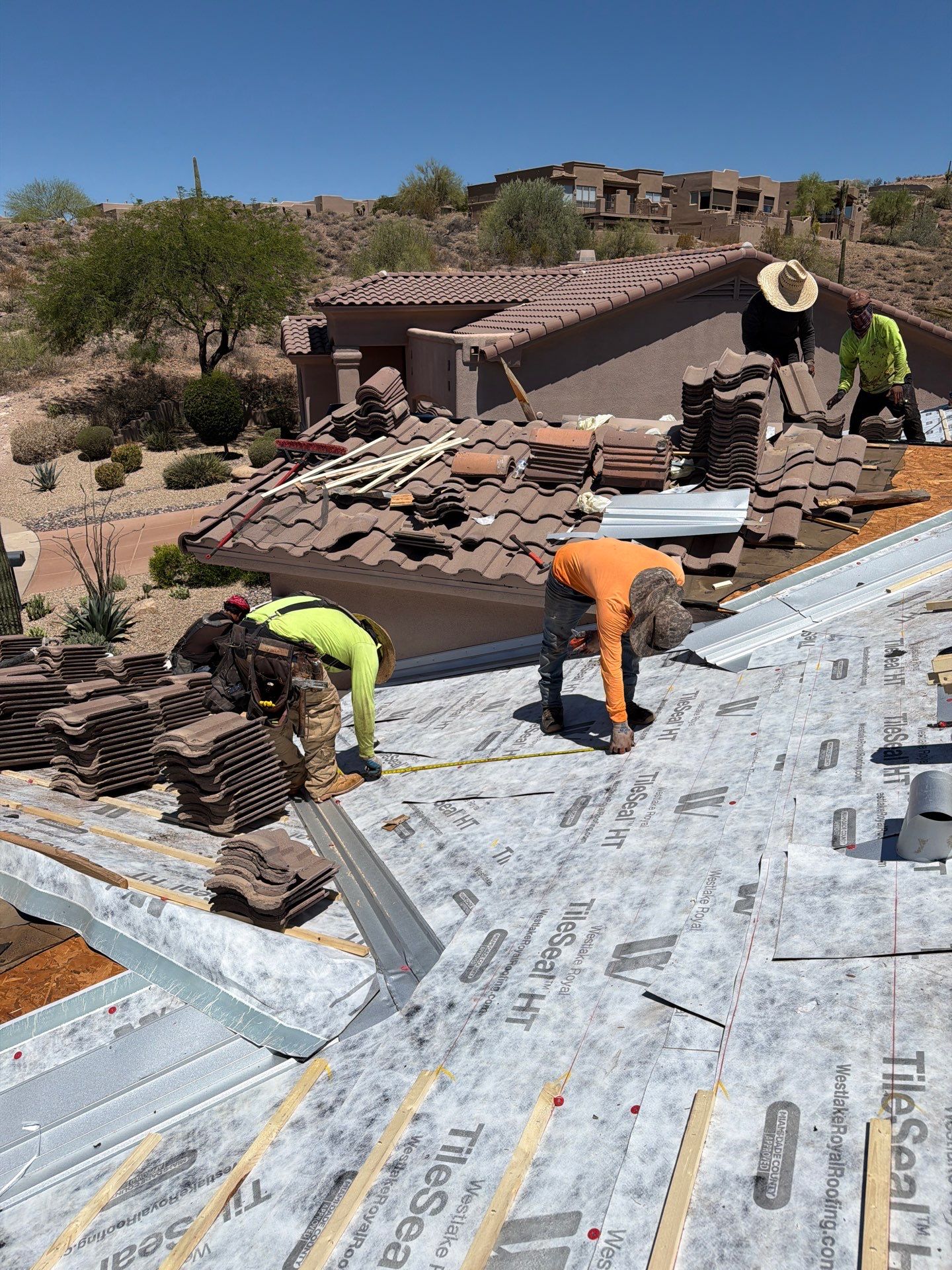 Project in Fountain Hills, AZ by Saint Roofing