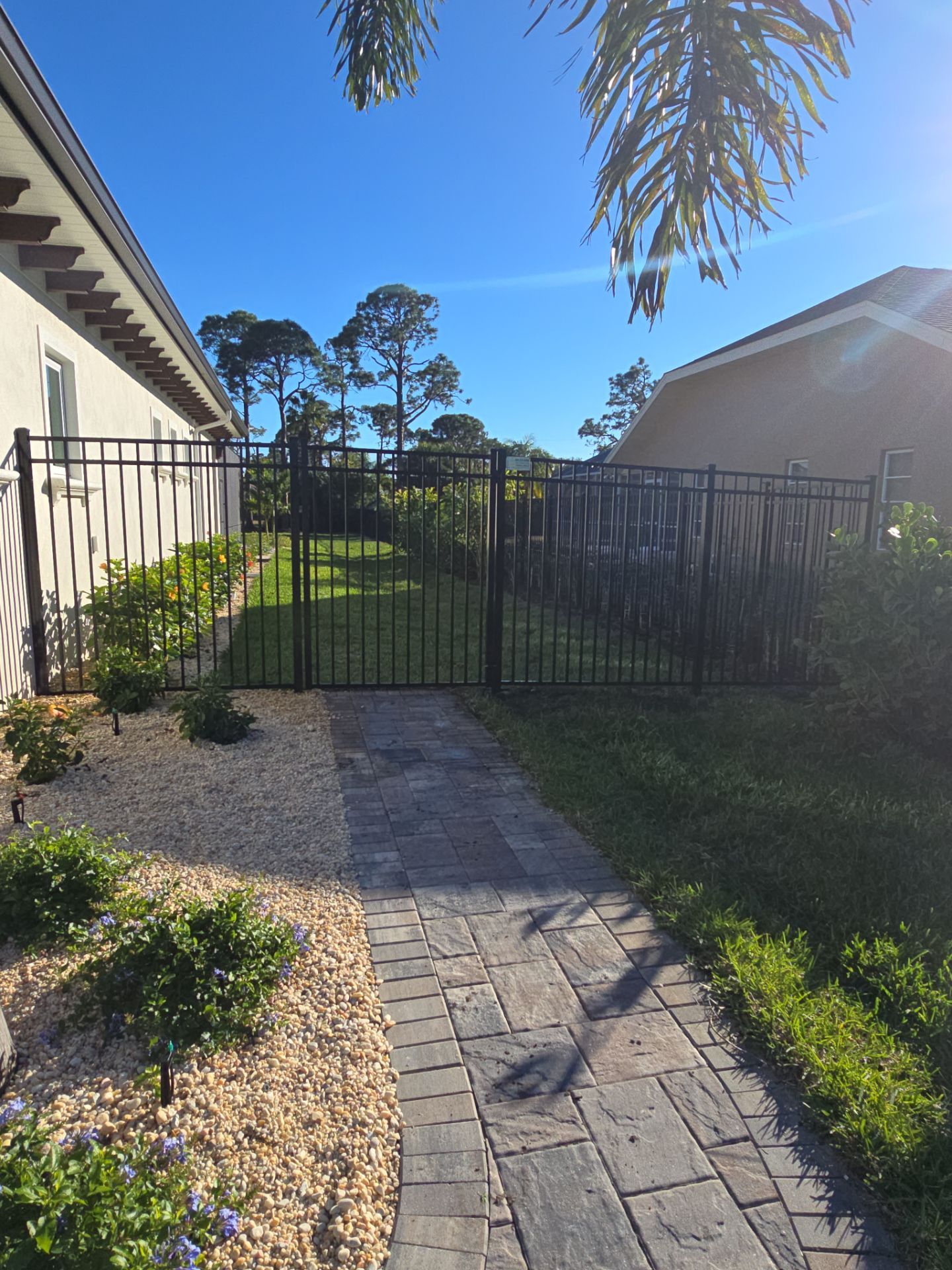 6' Commercial Aluminum Fence in Englewood by True Fence LLC