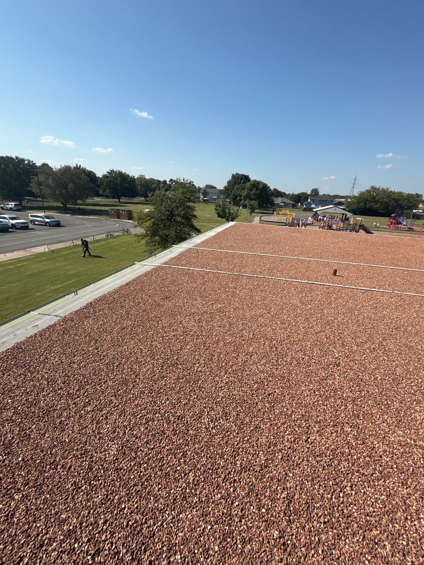 Mills Elementary School Commercial Re-Roof and Moisture Protection by Secondary Rhodes