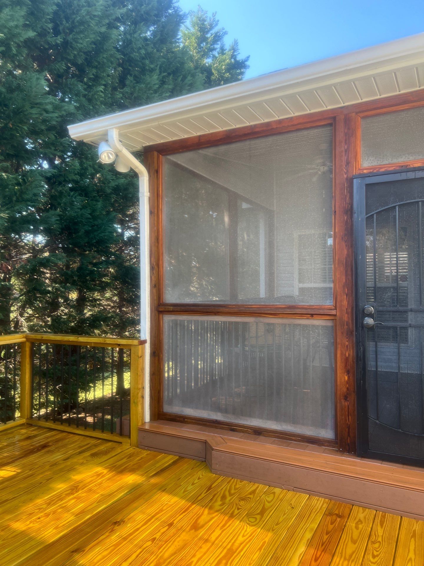 New and Weathered Deck using Wood Sealant by DuraSeal