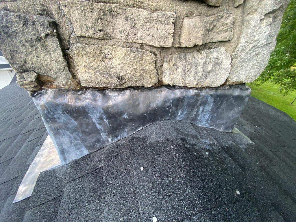 Storm damage roof replacement by Nitro Roofing and Construction