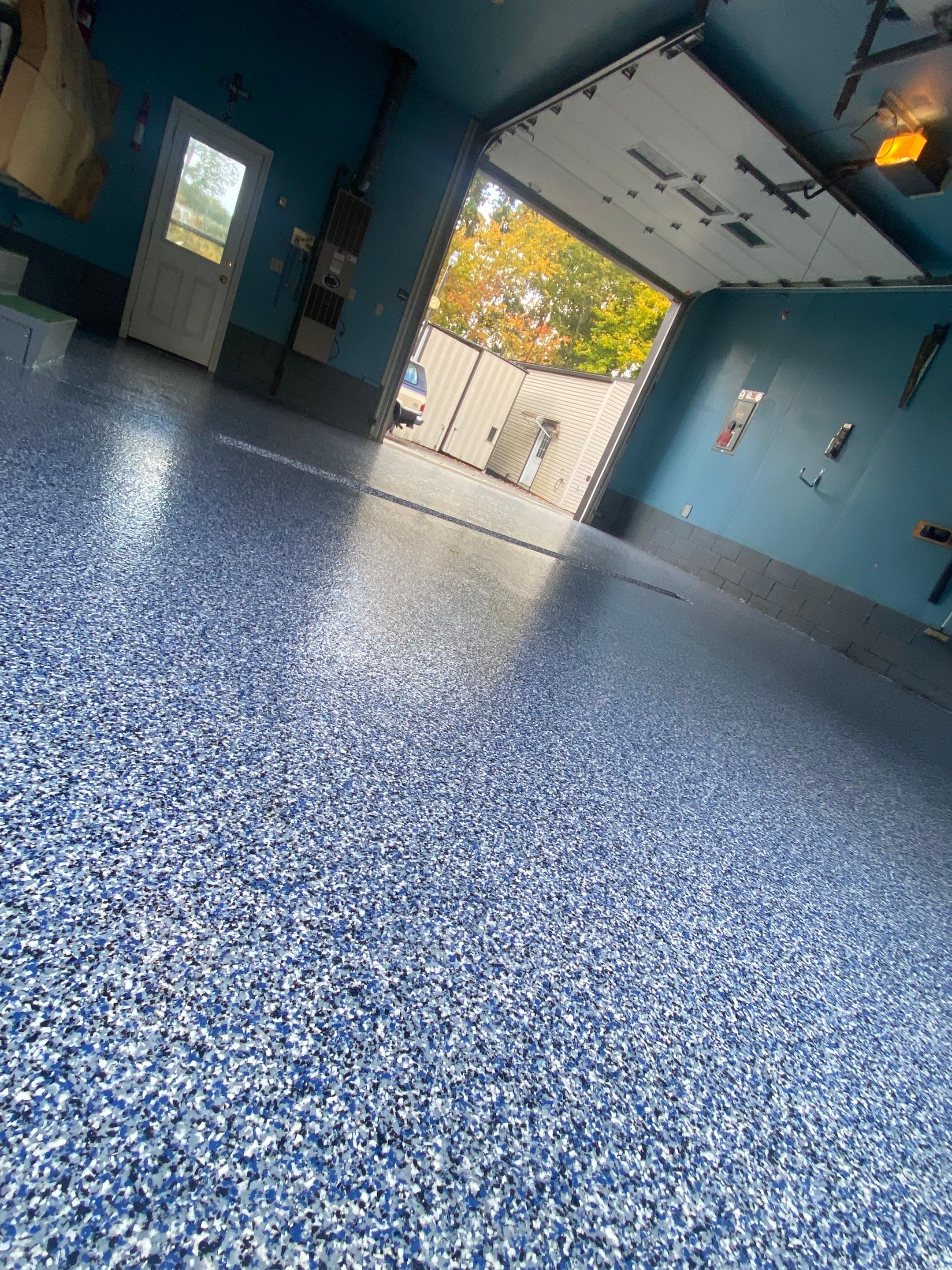 Garage Floor Project in Butler by Floors in a Day, Inc