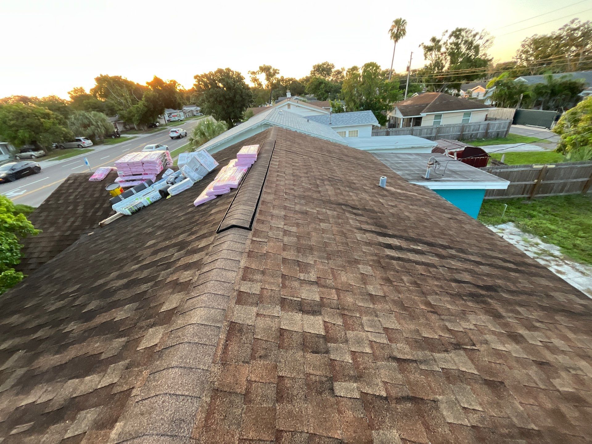 Project in St. Petersburg 33713 by Mitchell Roofing Company LLC 