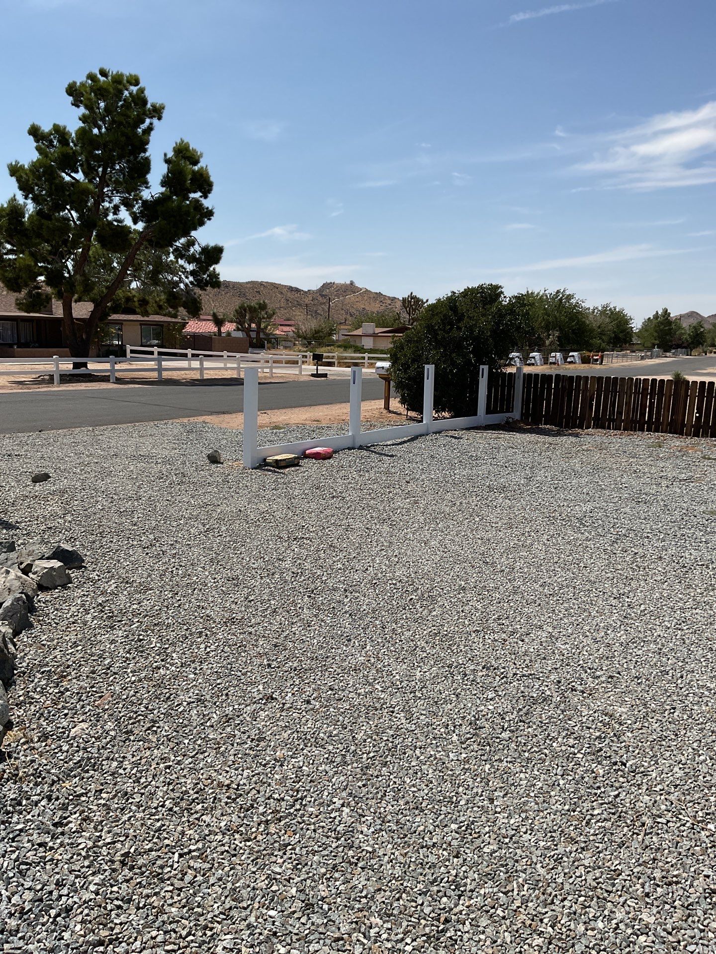 Fence Installation using Vinyl by Fence Guys Inc. 