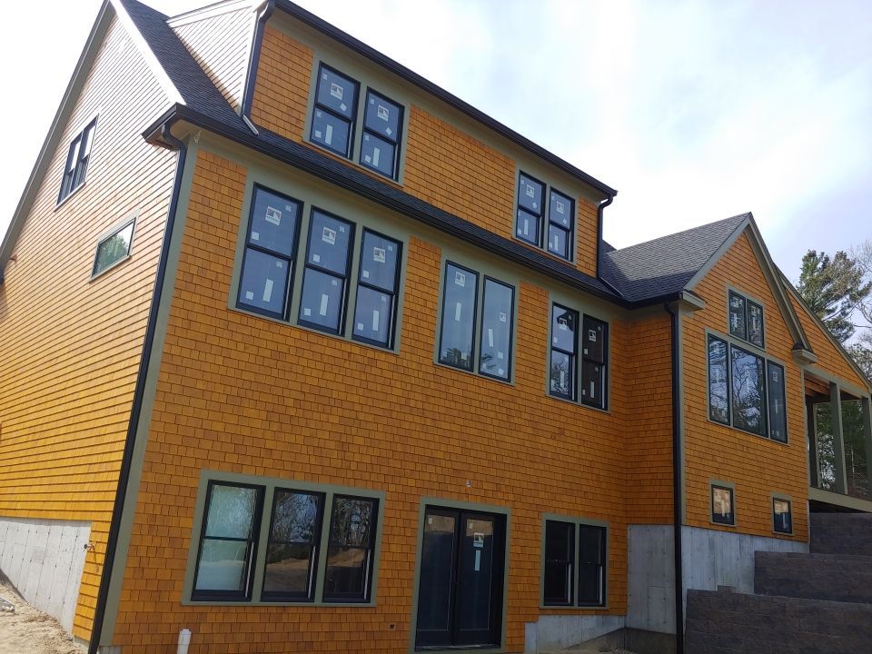 Gutter Installation using 6" Duo Pro K-Style Aluminum Gutter by Gutter Pro Enterprises