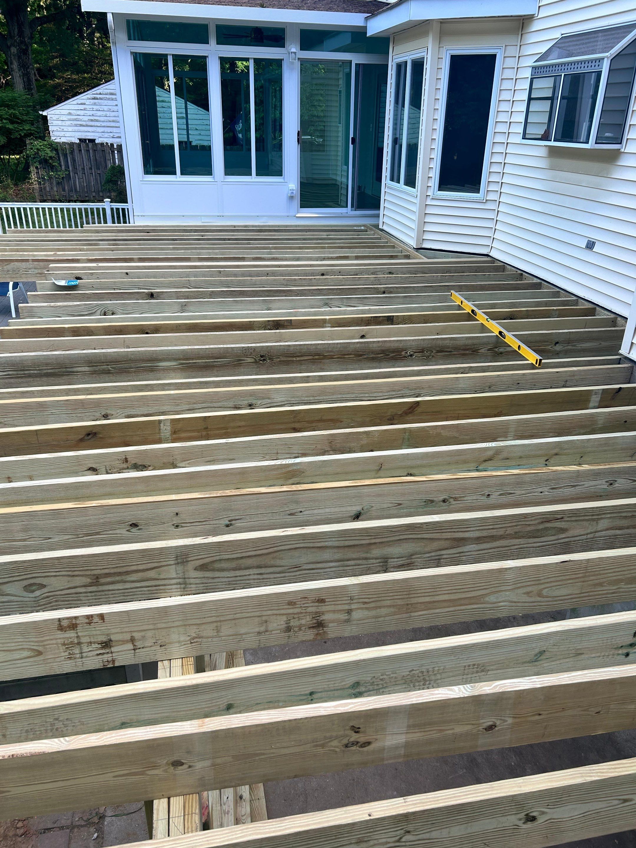 New Deck in Tinton Falls, New Jersey by deck guardian