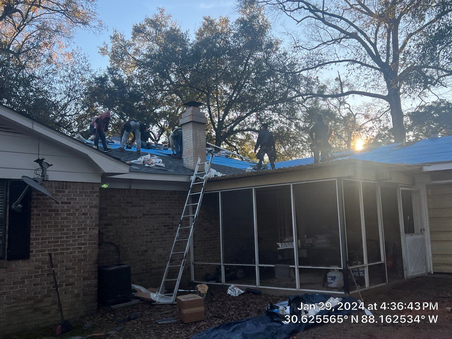 Roof replacement by American Roofing & Construction LLC