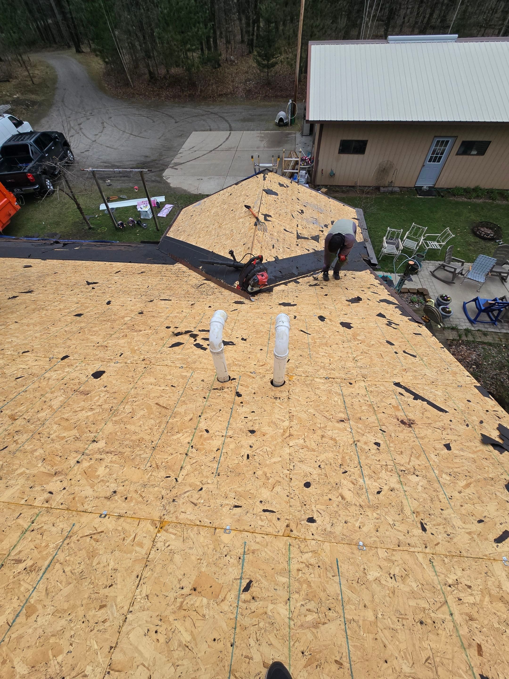 Project in Brainerd by CoMitted 365 Roofing & Exteriors 