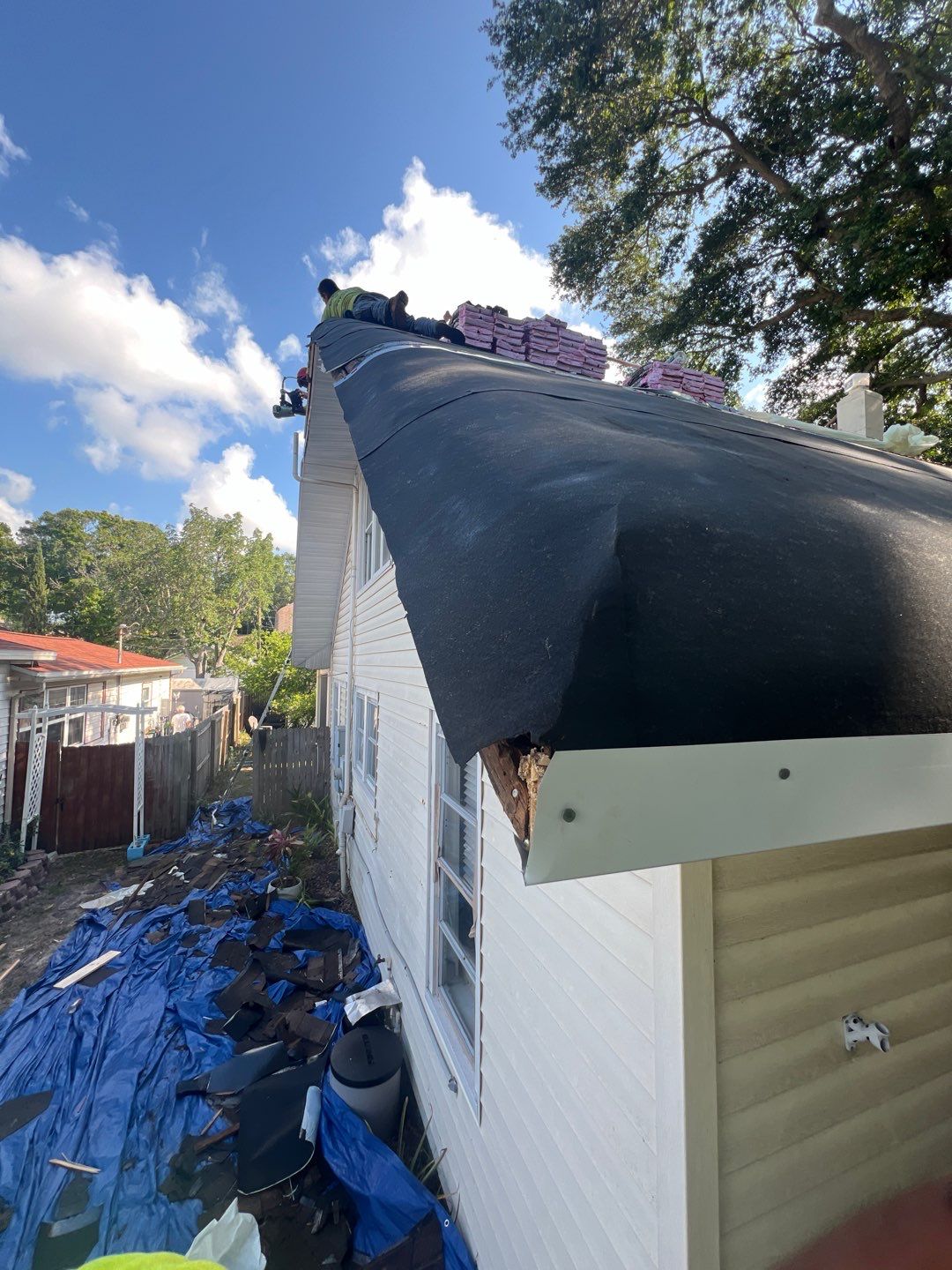 Project in St. Petersburg 33713 by Mitchell Roofing Company LLC