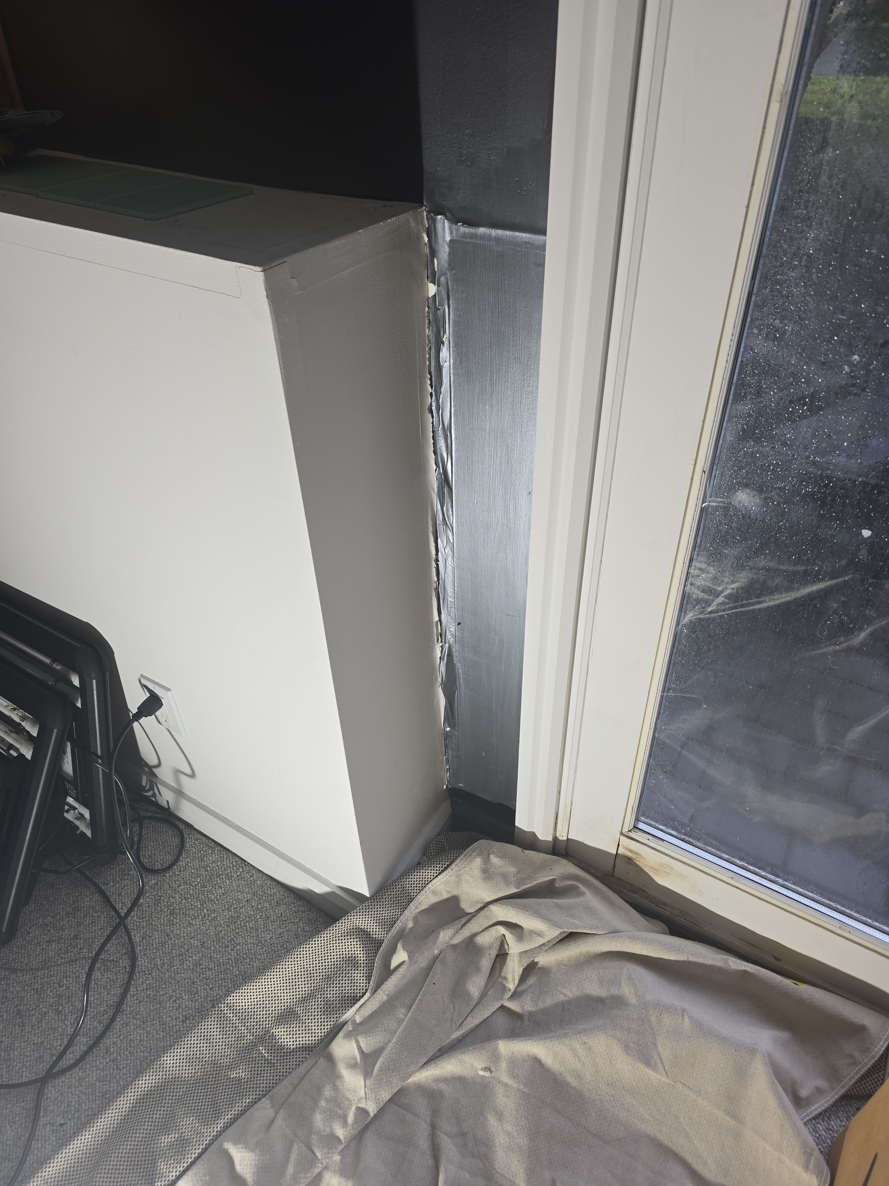 Bedford Residential Interior Painting and Ceiling Water Damage Repair by The Persnickety Painters