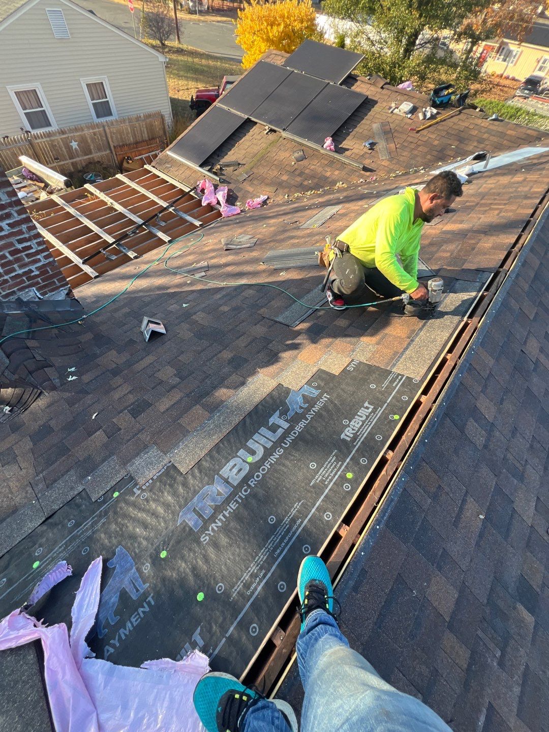 Autumn Brown Shingles by Reimagine Roofing