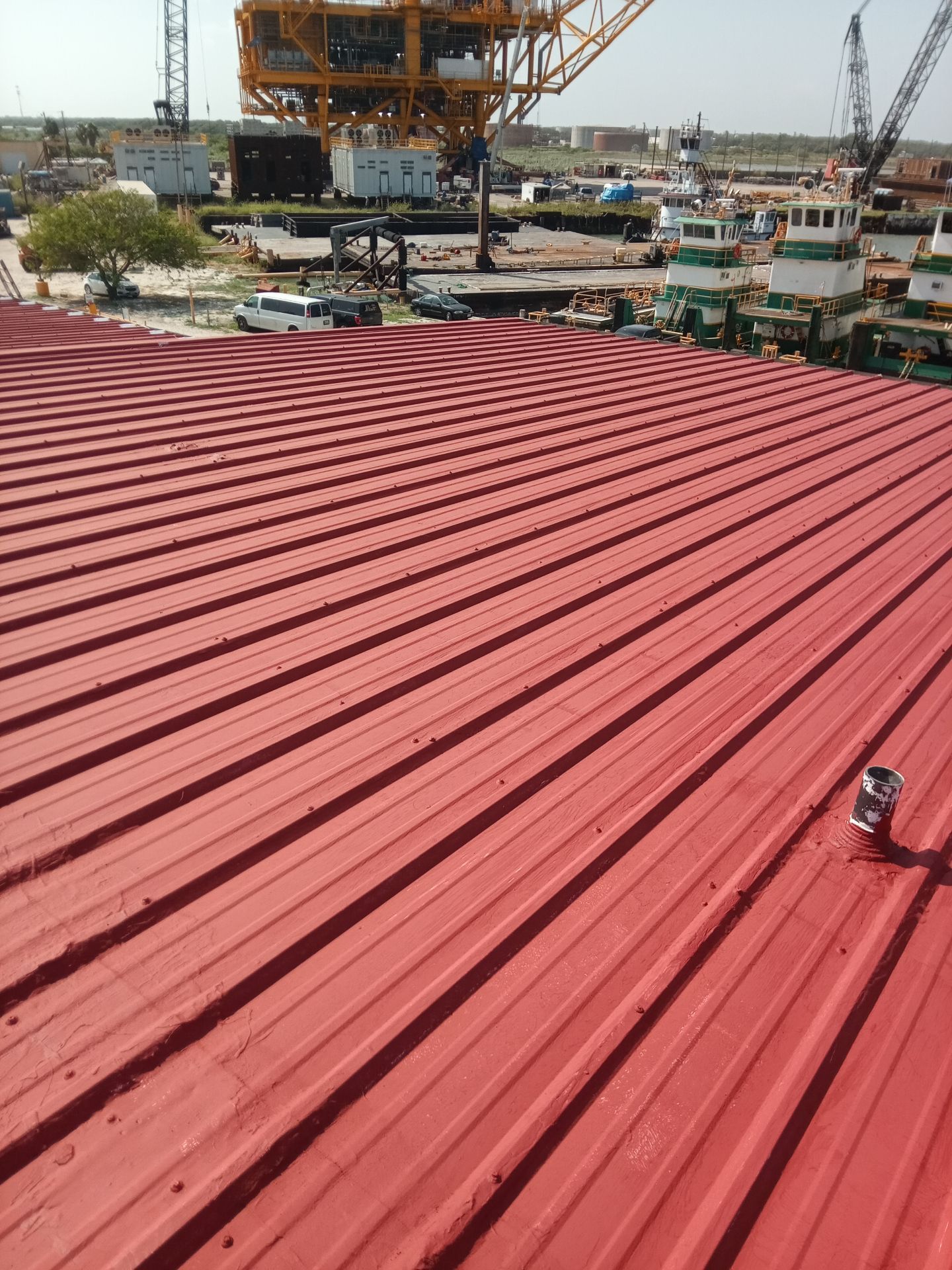 Ingleside Waterfront Industrial Waterproofing by Bayfront Roofing and Construction