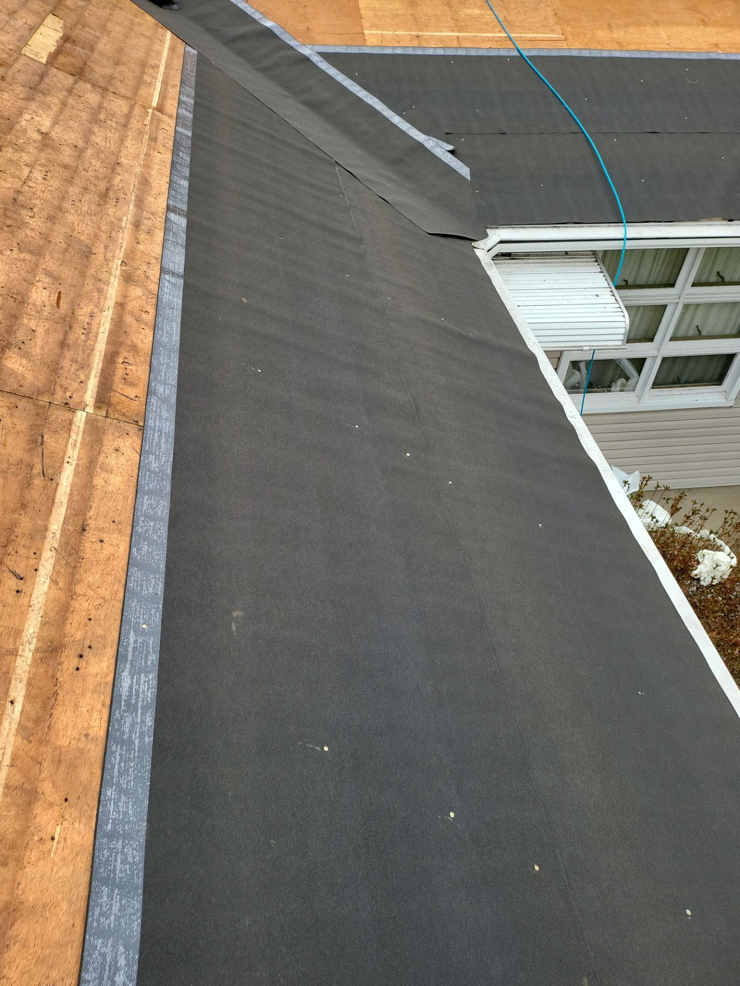 Residential Roofing Installation using Owens Corning TruDefinition Duration Designer - Black Sable by A Plus Exterior