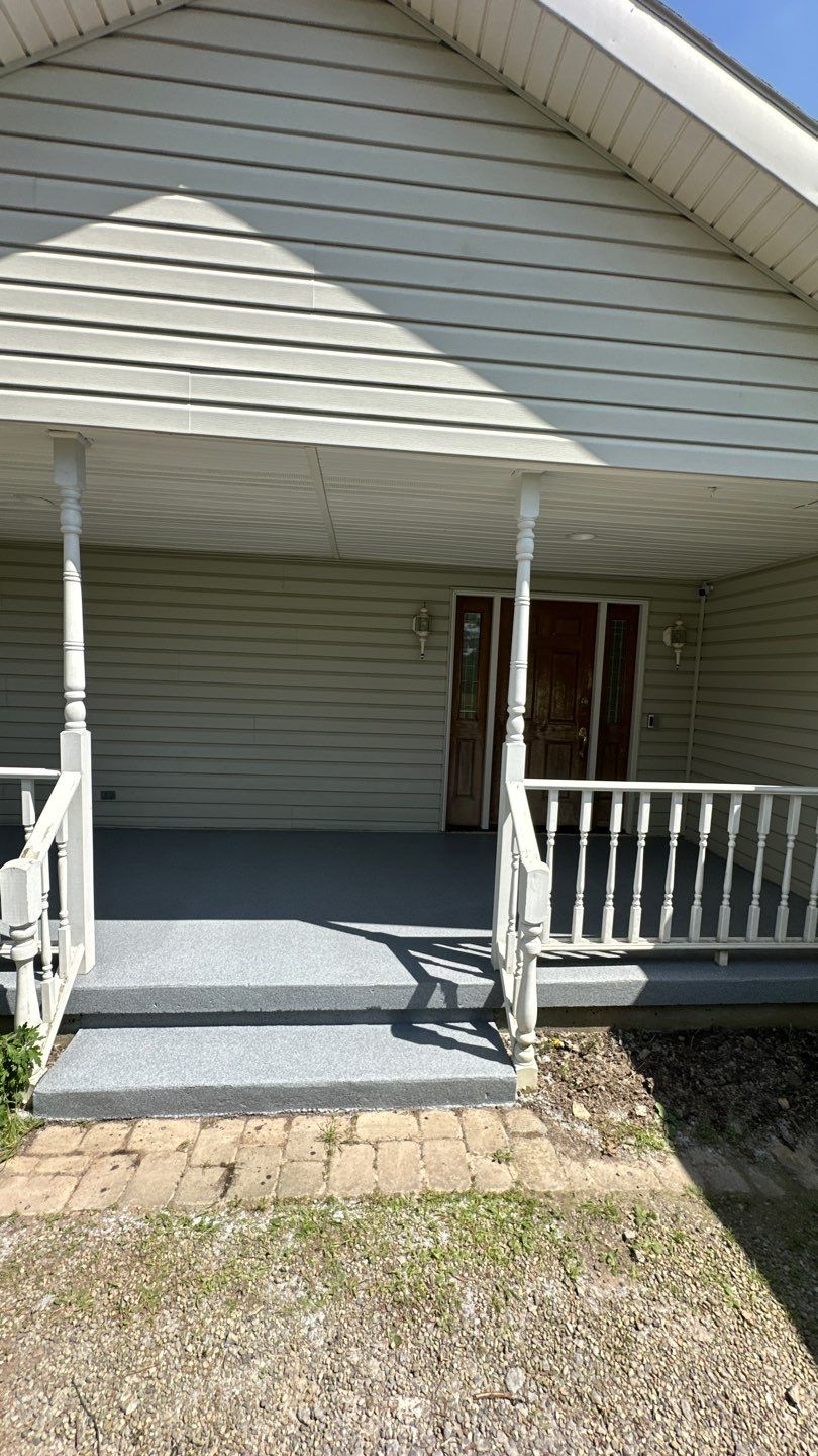 Porch & Steps Project in Renfrew by Floors in a Day, Inc