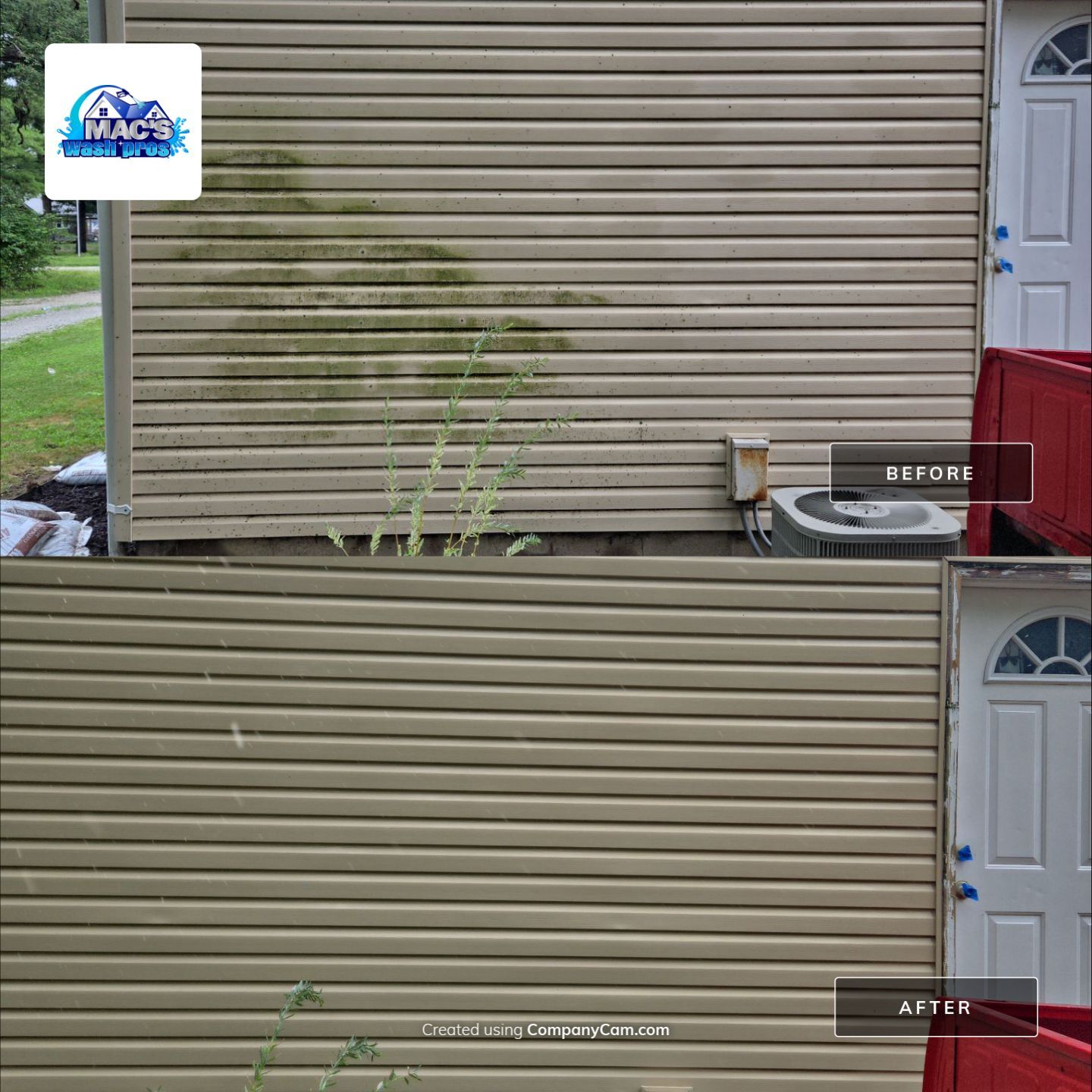 Project in Monticello by Mac's Wash Pros