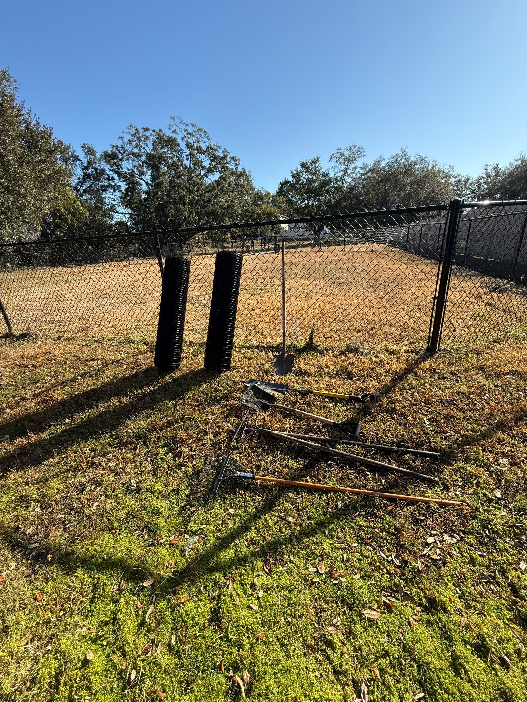 Chain-Link Fence Repair by
M.A.B. Landscaping & Property Maintenance