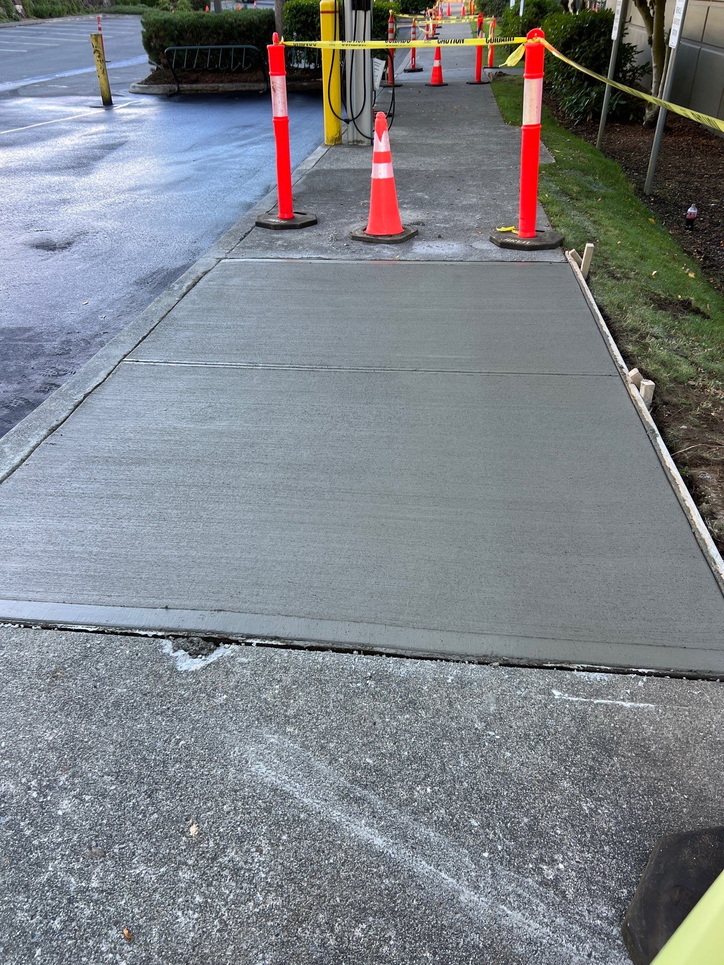 Kidder Matthews | Parking Lot Sealcoating & Striping with Concrete Curb & Patch Repairs  by Jireh Asphalt & Concrete Inc 