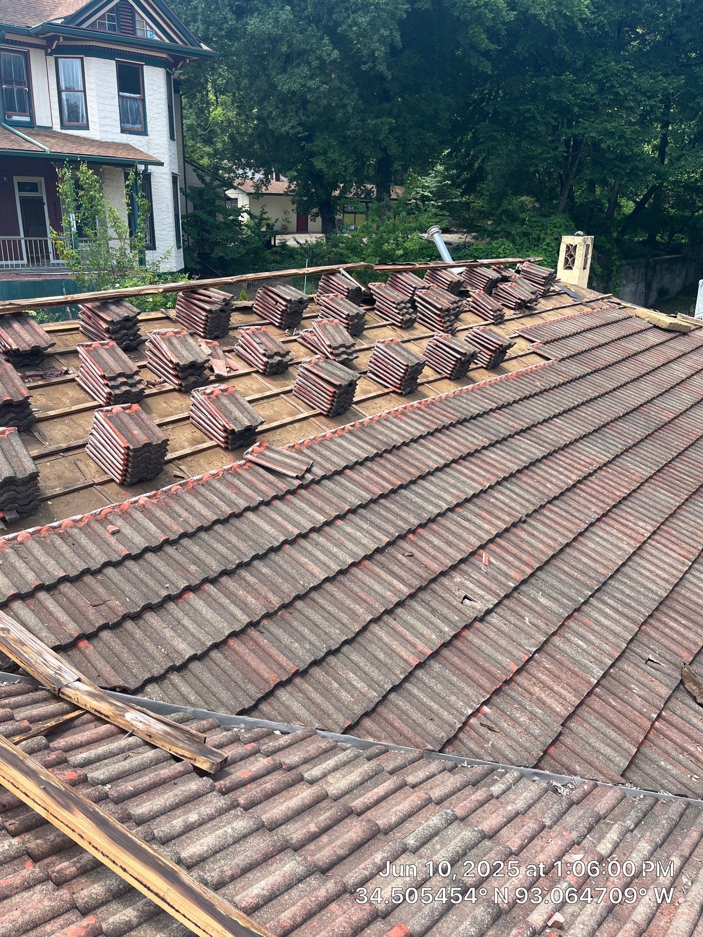 Asphalt Shingle and Flat Roof Replacement in Hot Springs by Temple Roofing and Exteriors