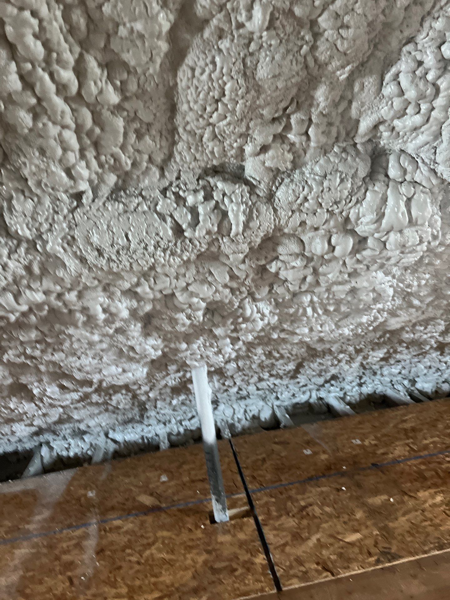 Attic Insulation using open cell spray foam by NYS Foam & Energy