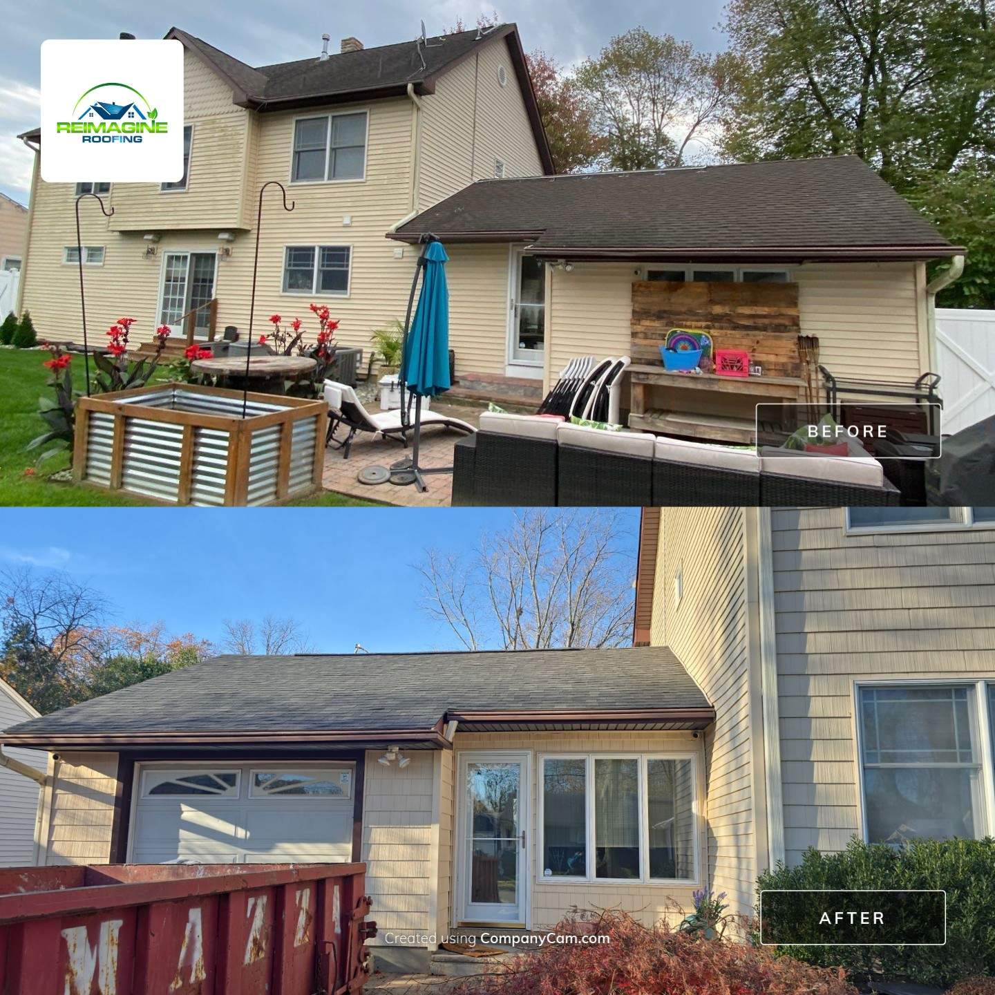 Estate Gray Shingles by Reimagine Roofing