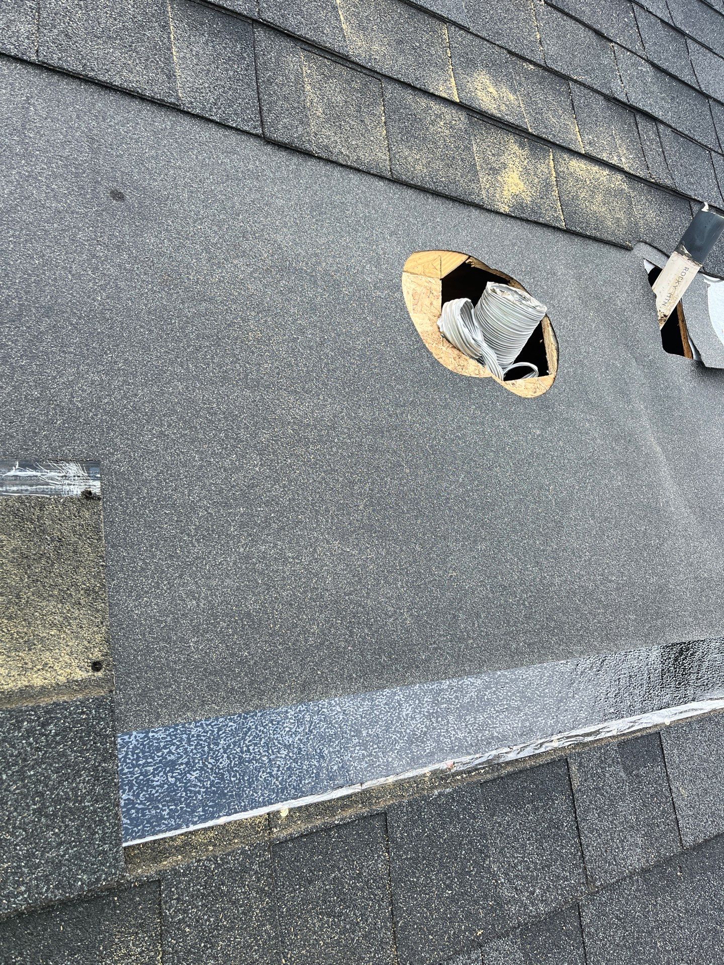 Hail Damage using Owen's Corning Duration (Lifetime) Shingles by Roof Repair Company
