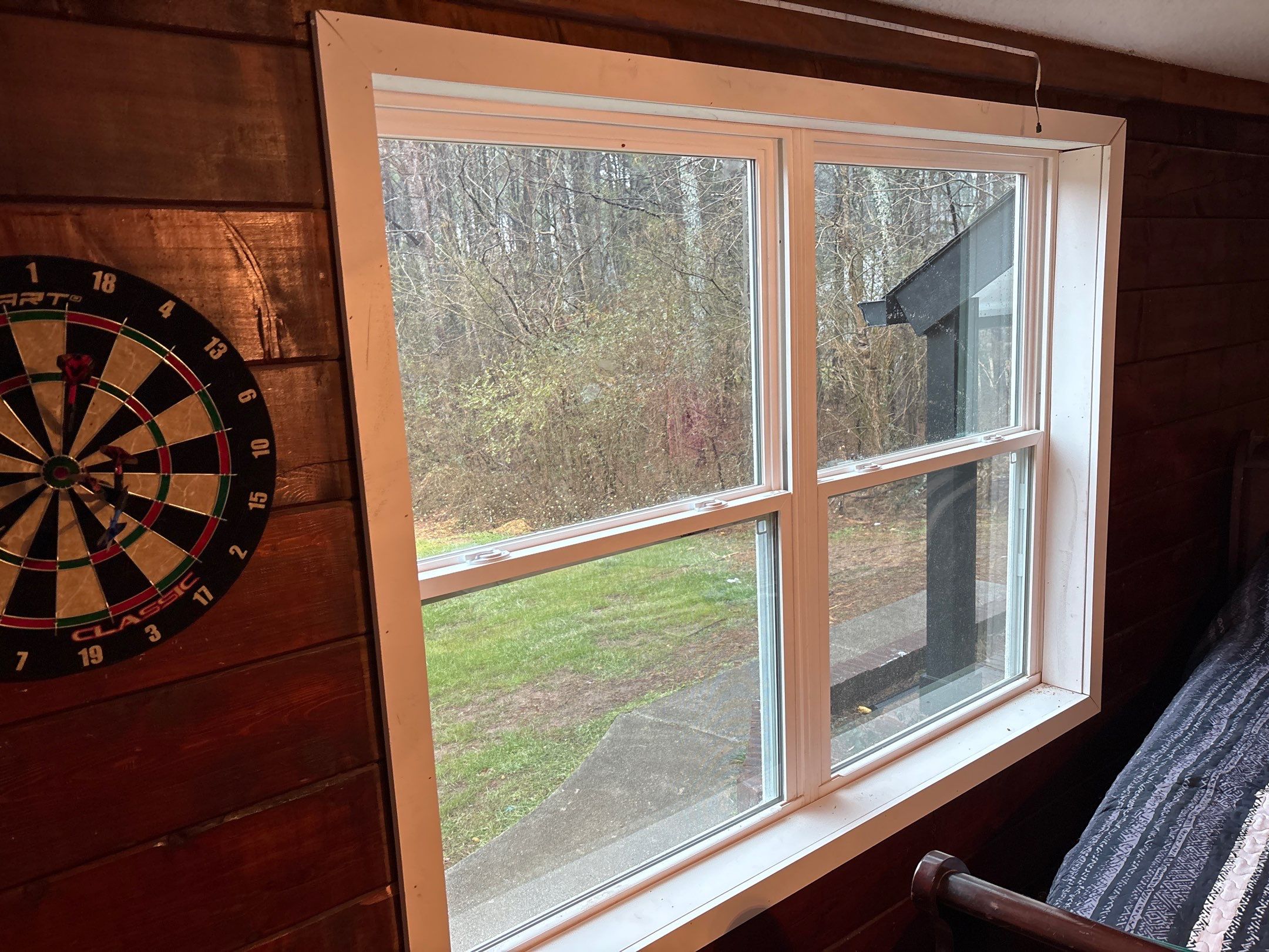 Faux Wood Blinds Project in Toney by Blinds and Borders