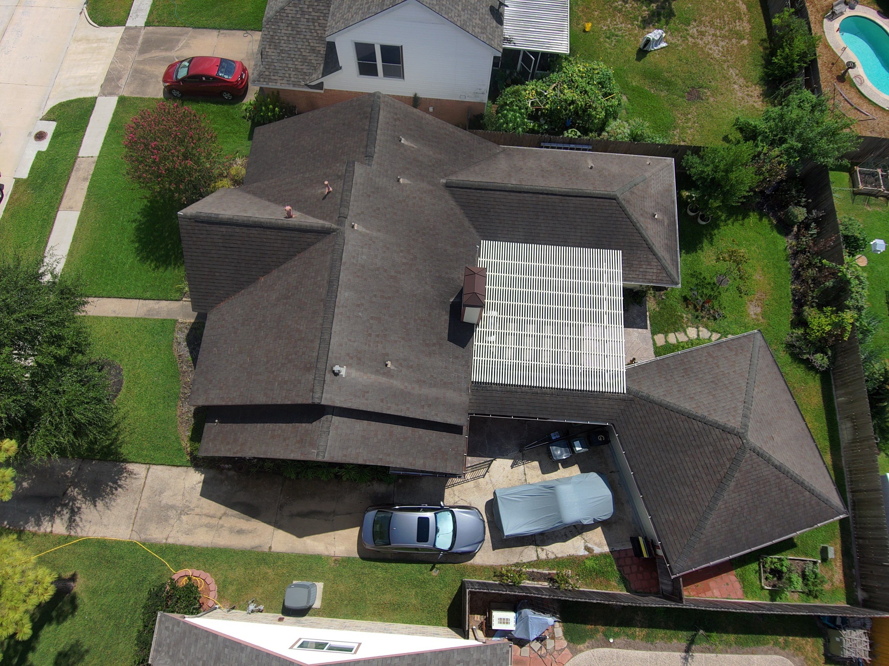 Residential Roofing Installation using Owen's Corning Duration (Lifetime) Shingles by Roof Repair Company