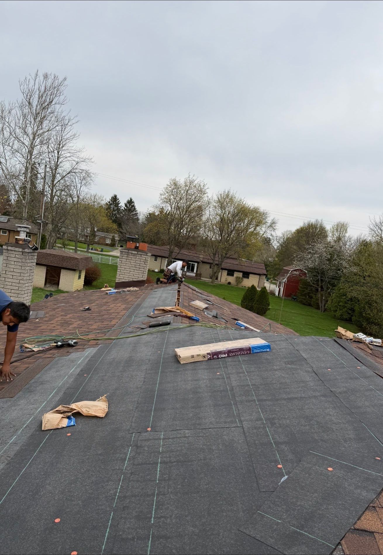 Project in Troy by Eave Roofing