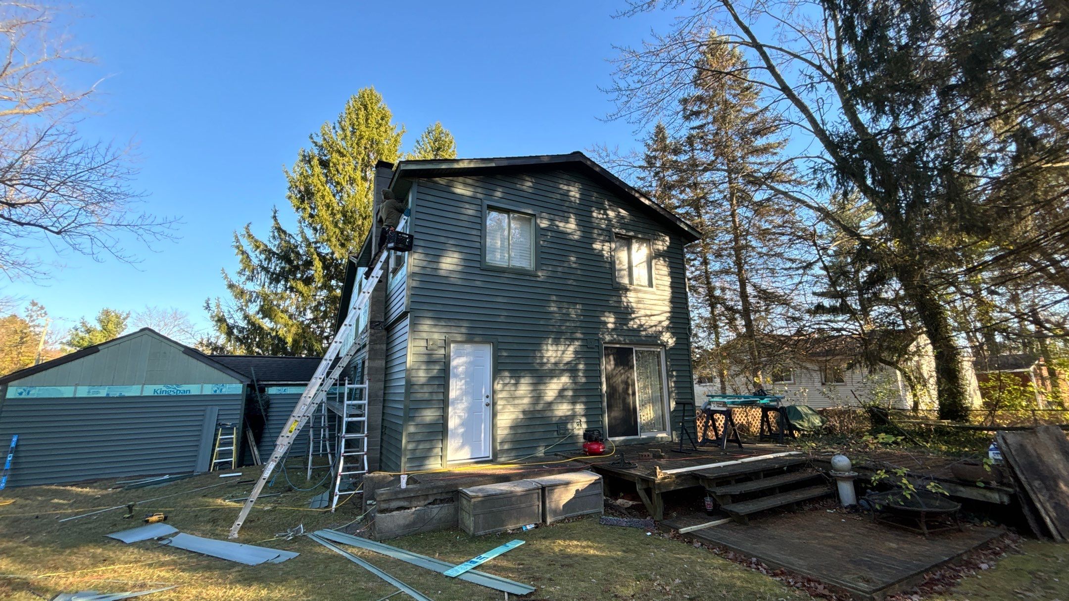 Siding Replacement using Certainteed Monogram D5 by 180 Contractors