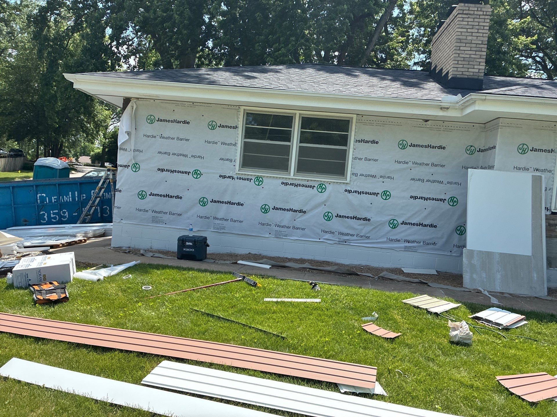 James Hardie & Marvin Windows Project in Omaha, NE by Carps Complete Exteriors