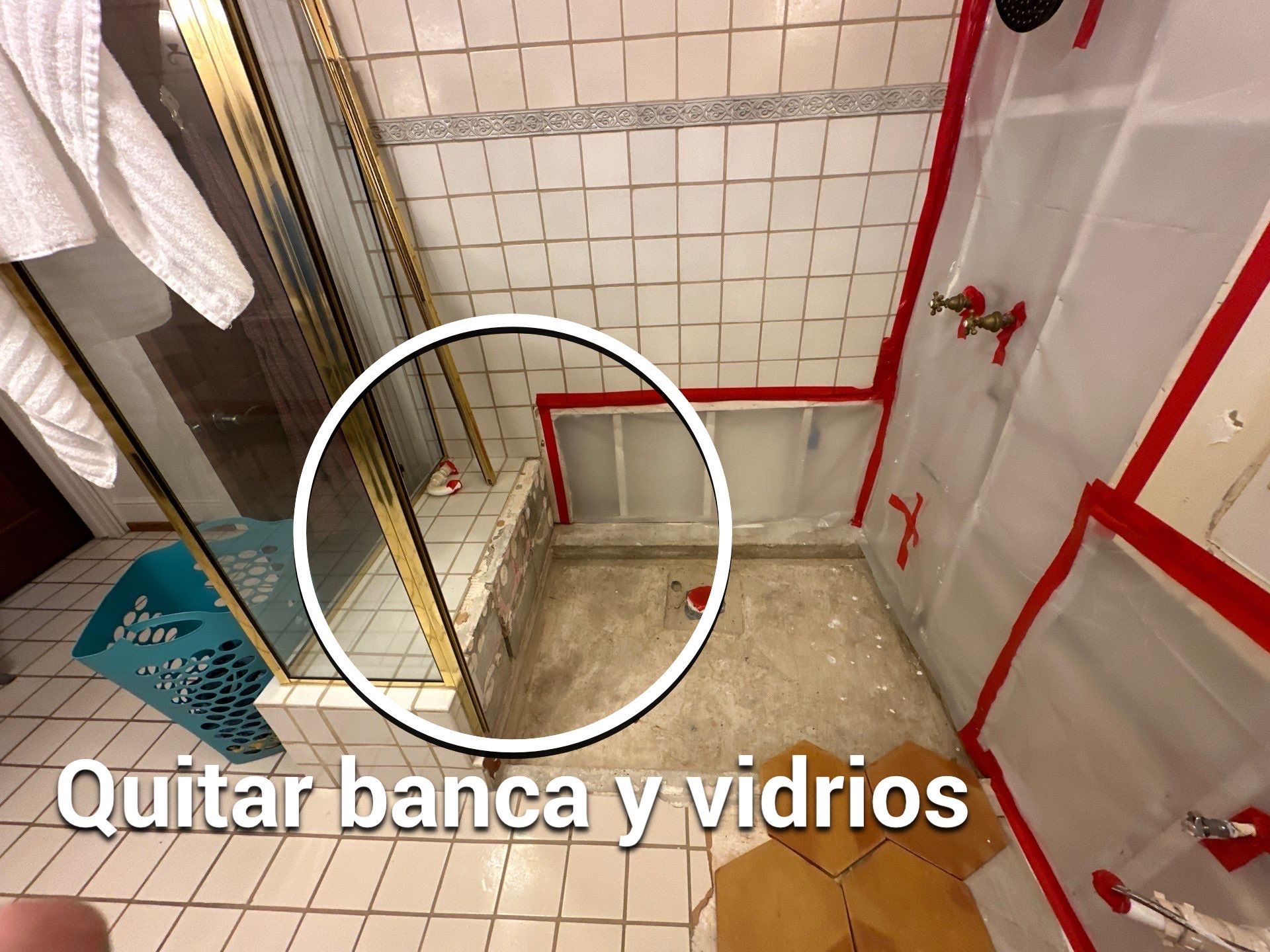 Bathroom Remodel and Flooring in Tomball, TX by SophAlx LLC