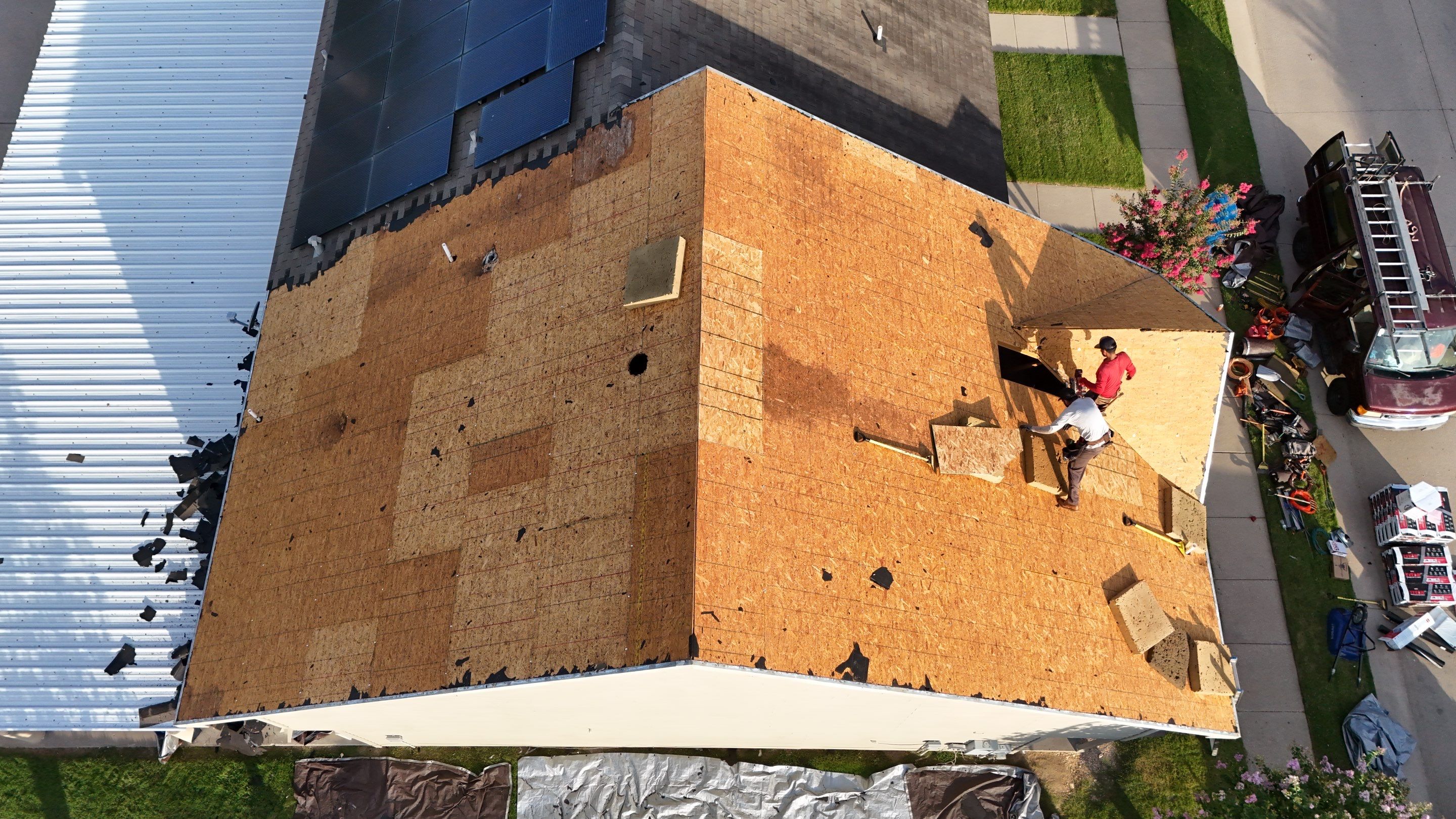 Architectural Shingle Roof Replacement and Deck Repair in Fort Worth by Armor Roofing | Exteriors