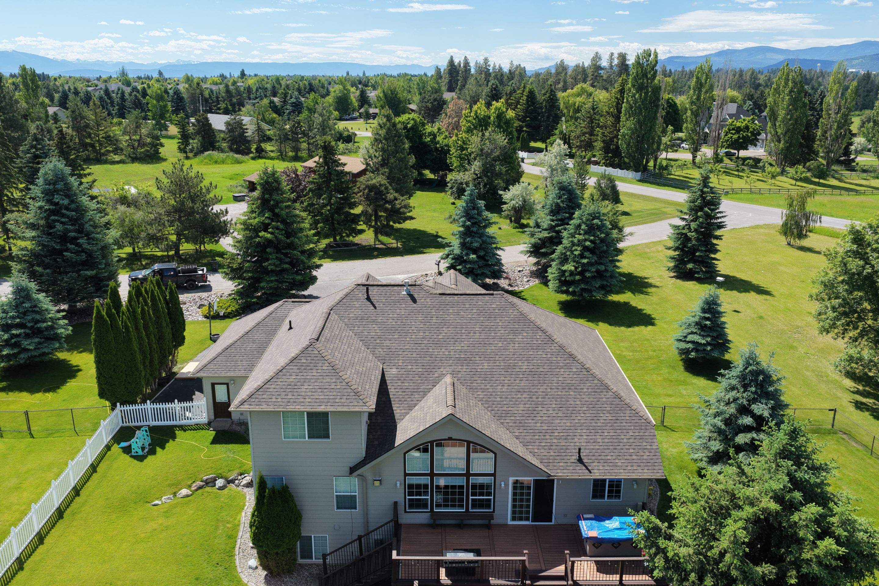 Roof Replacement using GAF Timberline HDZ - Chestnut Valley by Montana Roofing Solutions