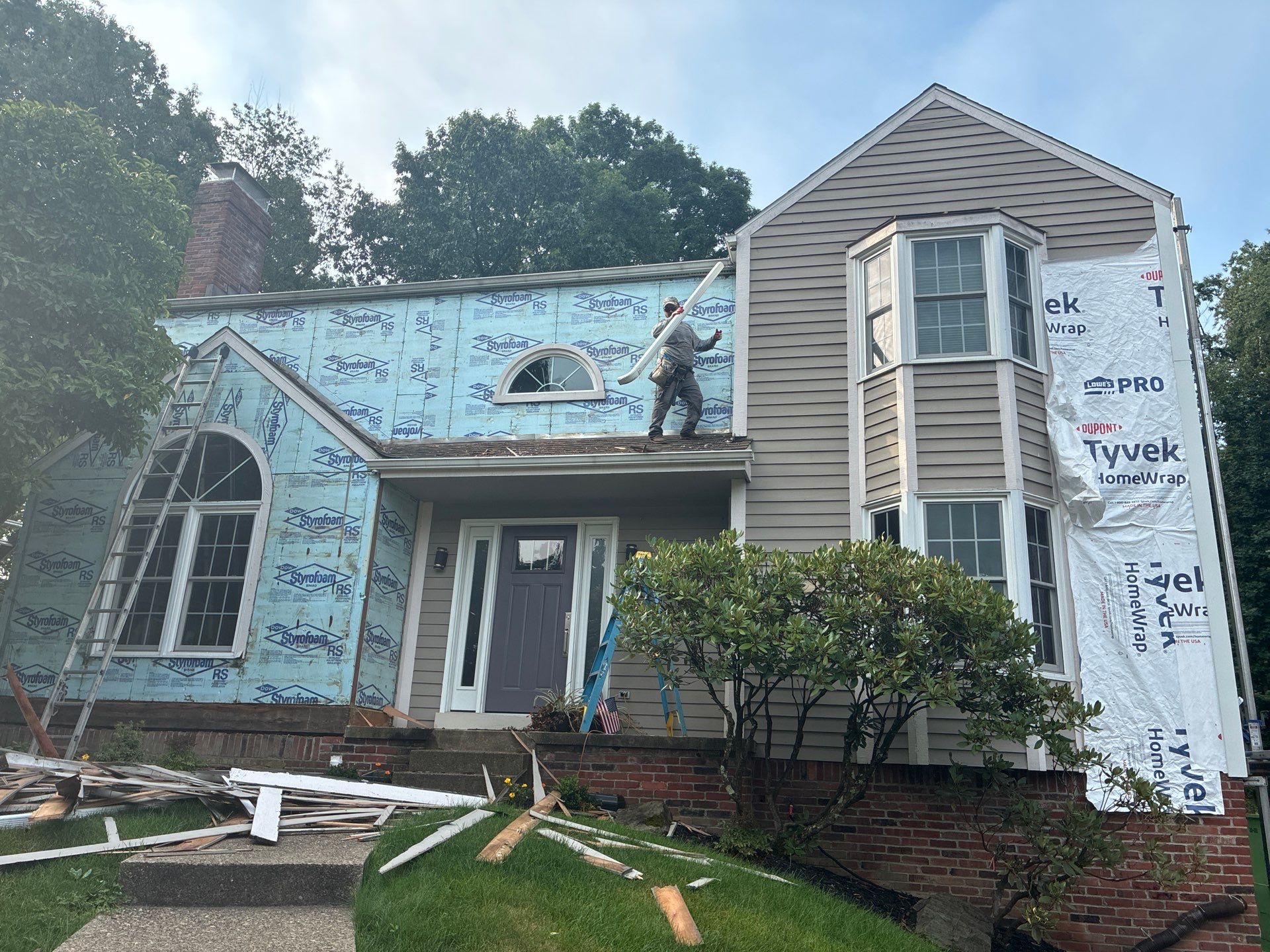 James Hardie Full House Siding Renovation in Wexford by Ideal Siding Pittsburgh
