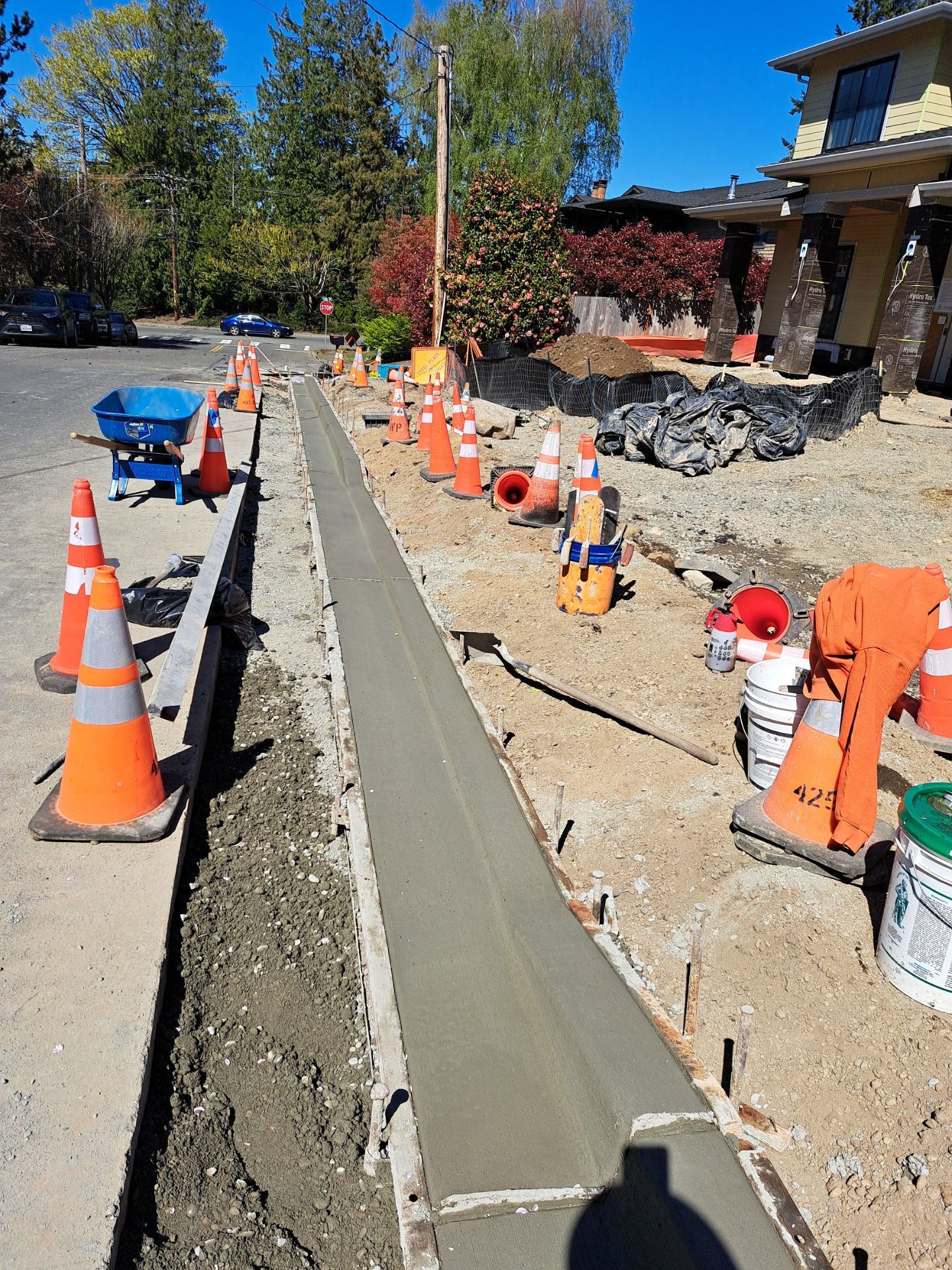 Thomas Custom Homes Development  by Jireh Asphalt & Concrete Inc 