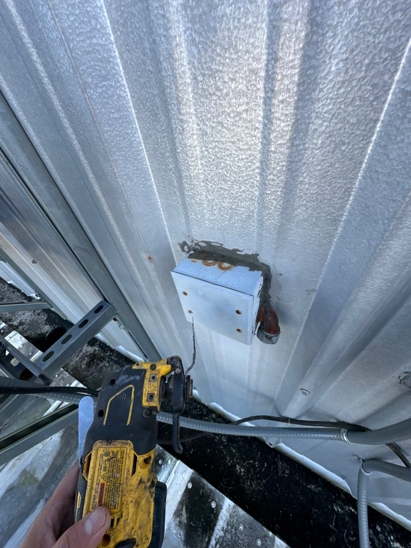 Metal Roof Leak Repair by Associates Roofing Unlimited