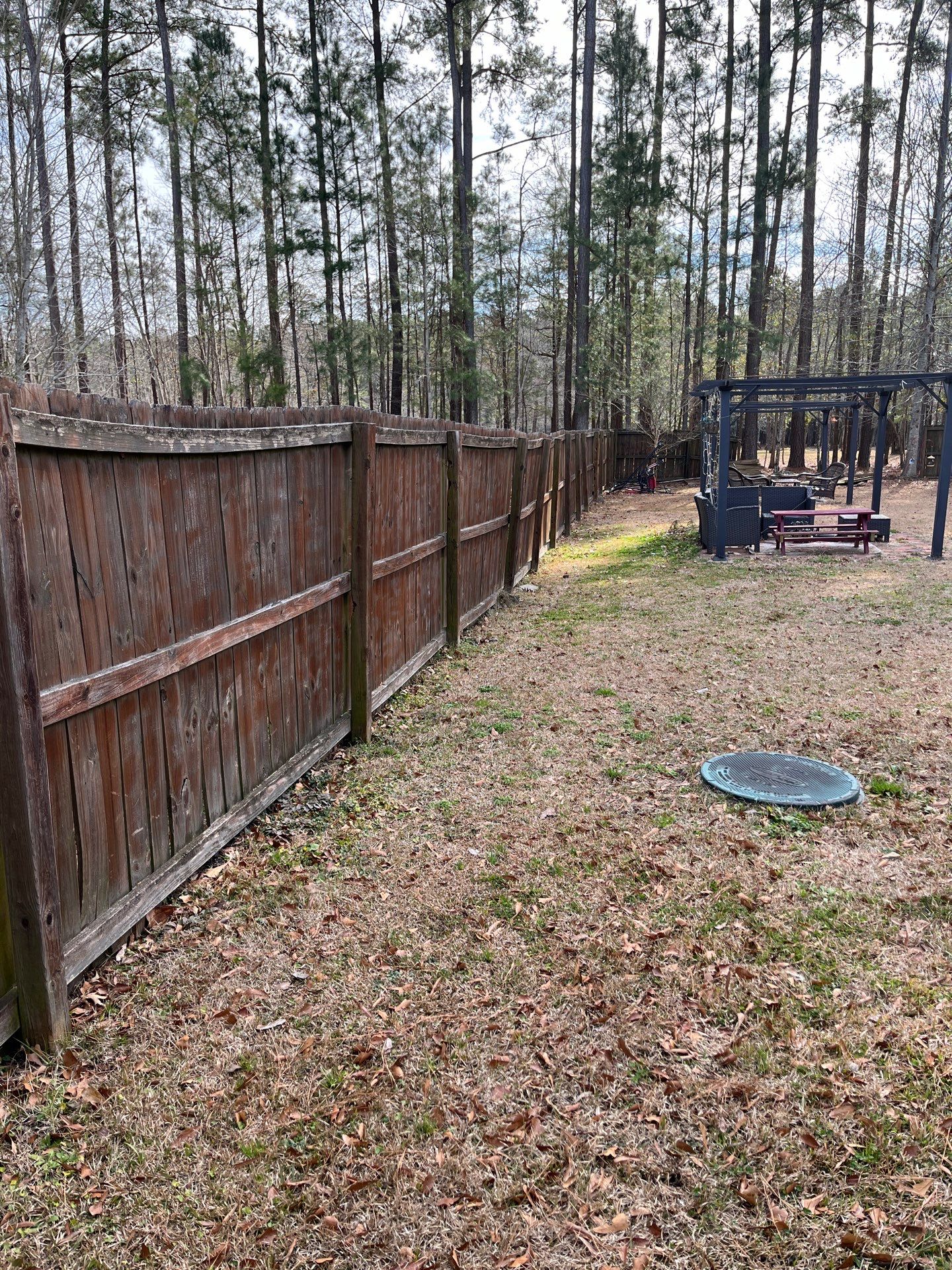 Project in New Bern by Superior Fence and Rail