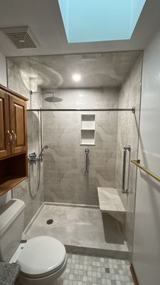 Tub to Shower