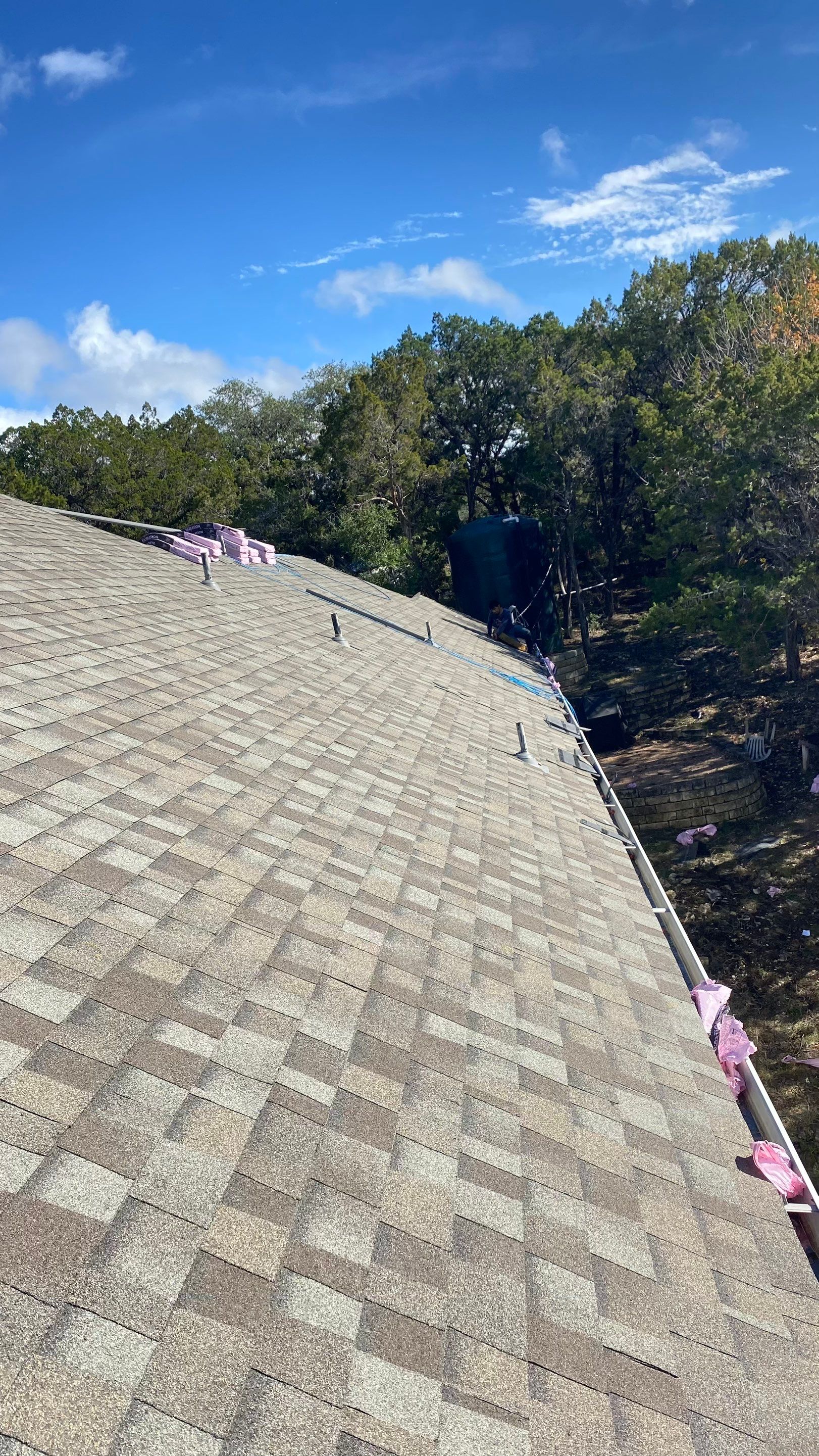 Residential Roof Replacement using Owens Corning 30 year Architectural Shingles by Premier Roofing and Contracting