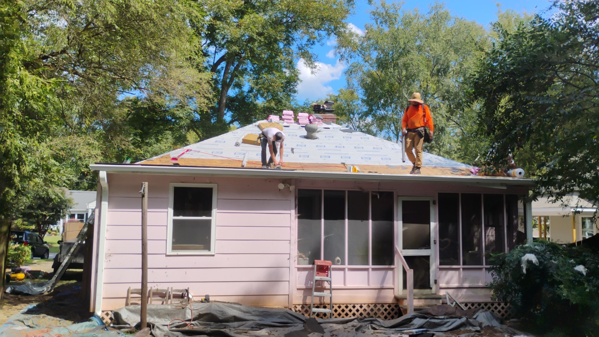 Judy roof replacement  by BROCK BUILDERS 