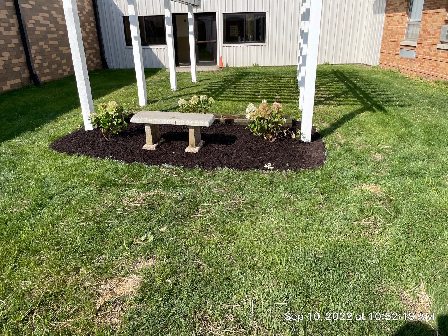 Courtyard Renovation by Carrs lawn and landscape