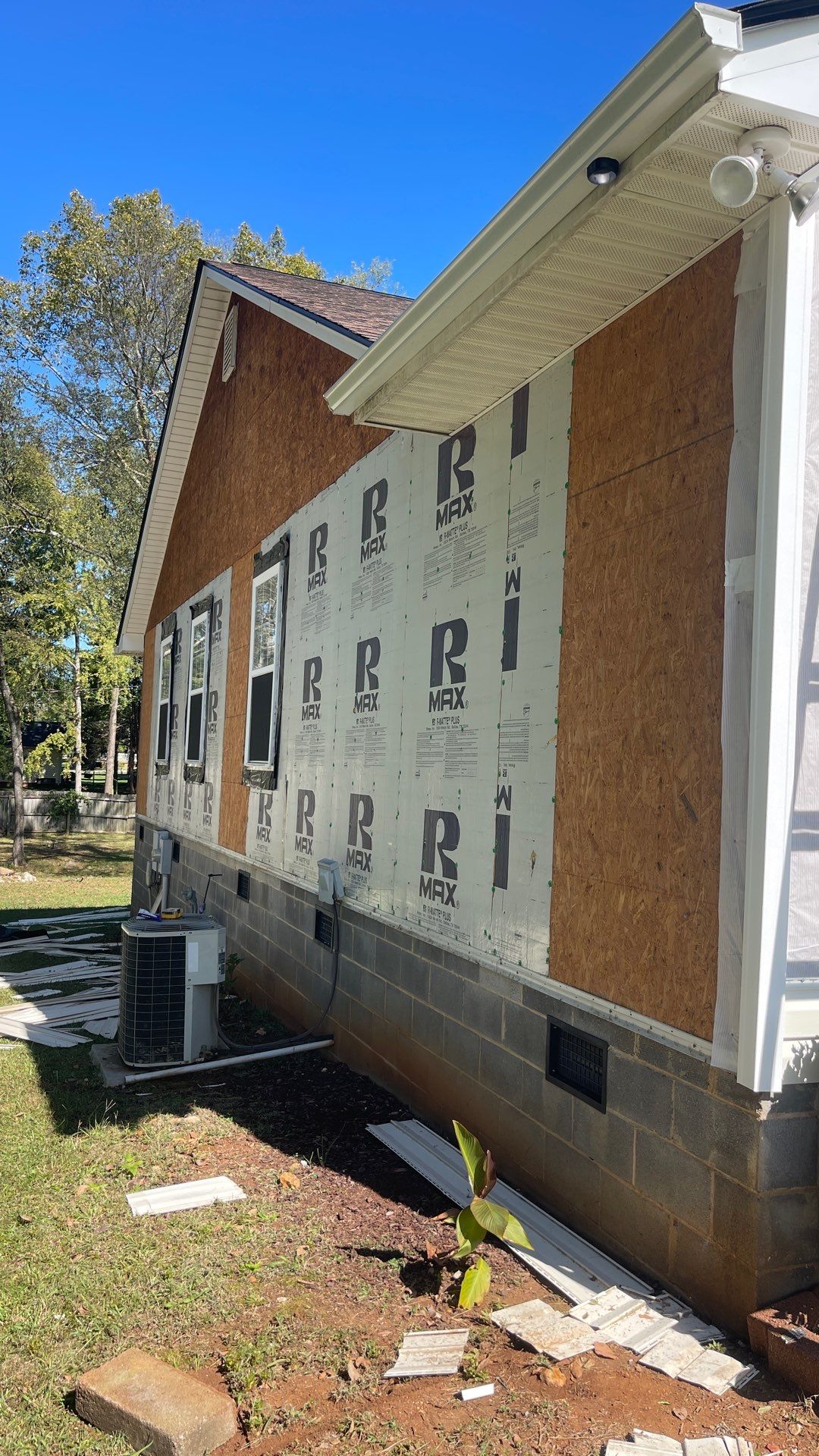 Roof replacement, siding, interior and gutter repair by hail damage by Just Brilliant Restoration JBR